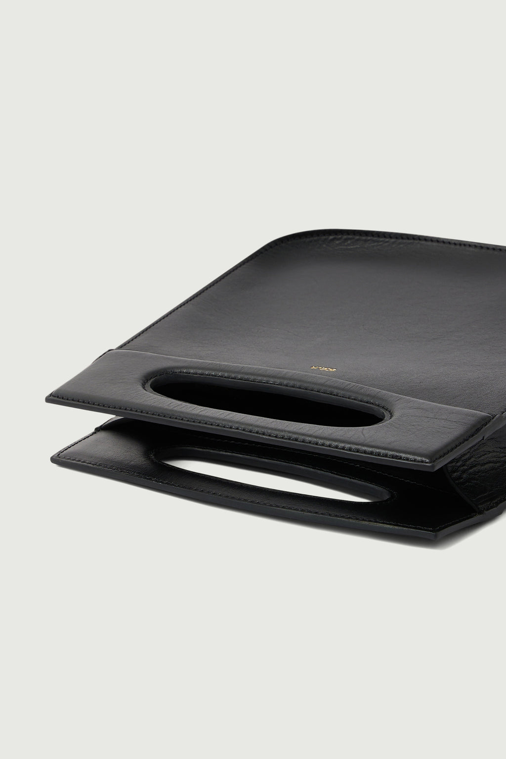 Sac en cuir glacé