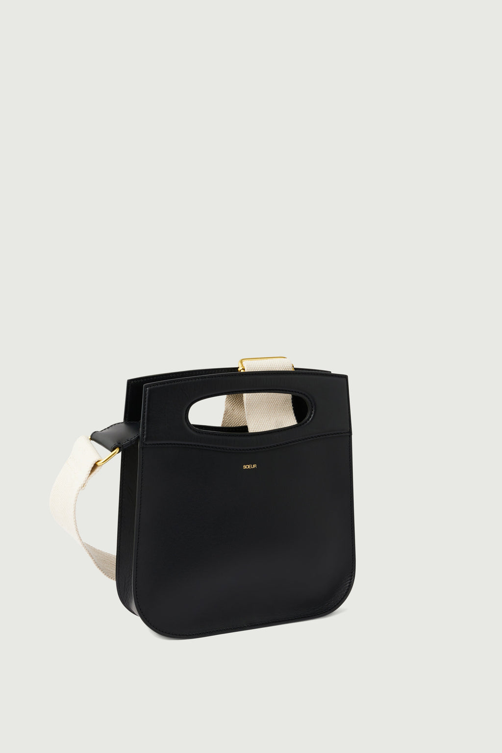 Sac en cuir glacé