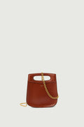 Sac en cuir glacé