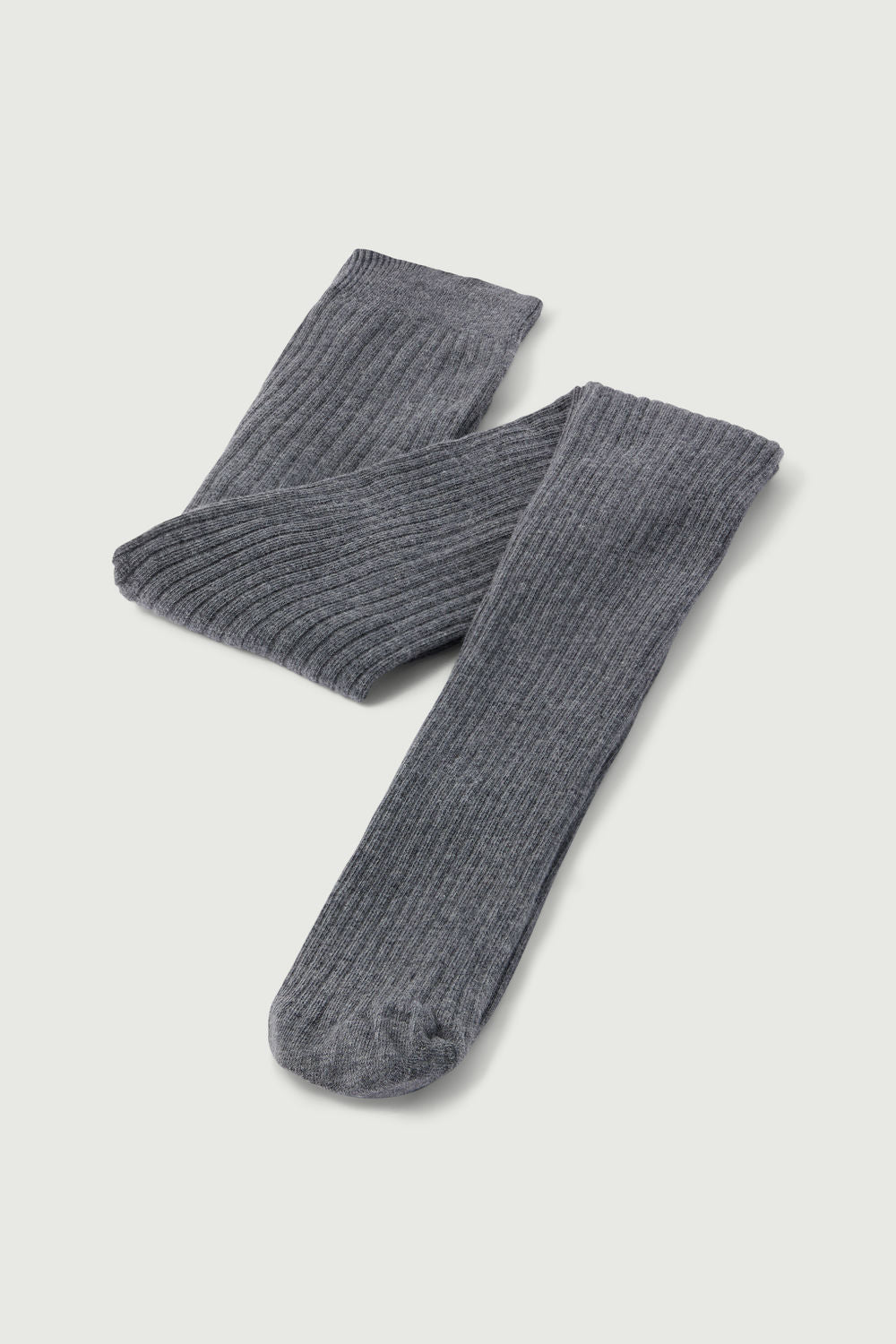 Collants à côtes en coton