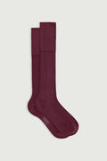 Chaussettes à côtes en fil d'Écosse