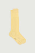 Chaussettes fines à côtes