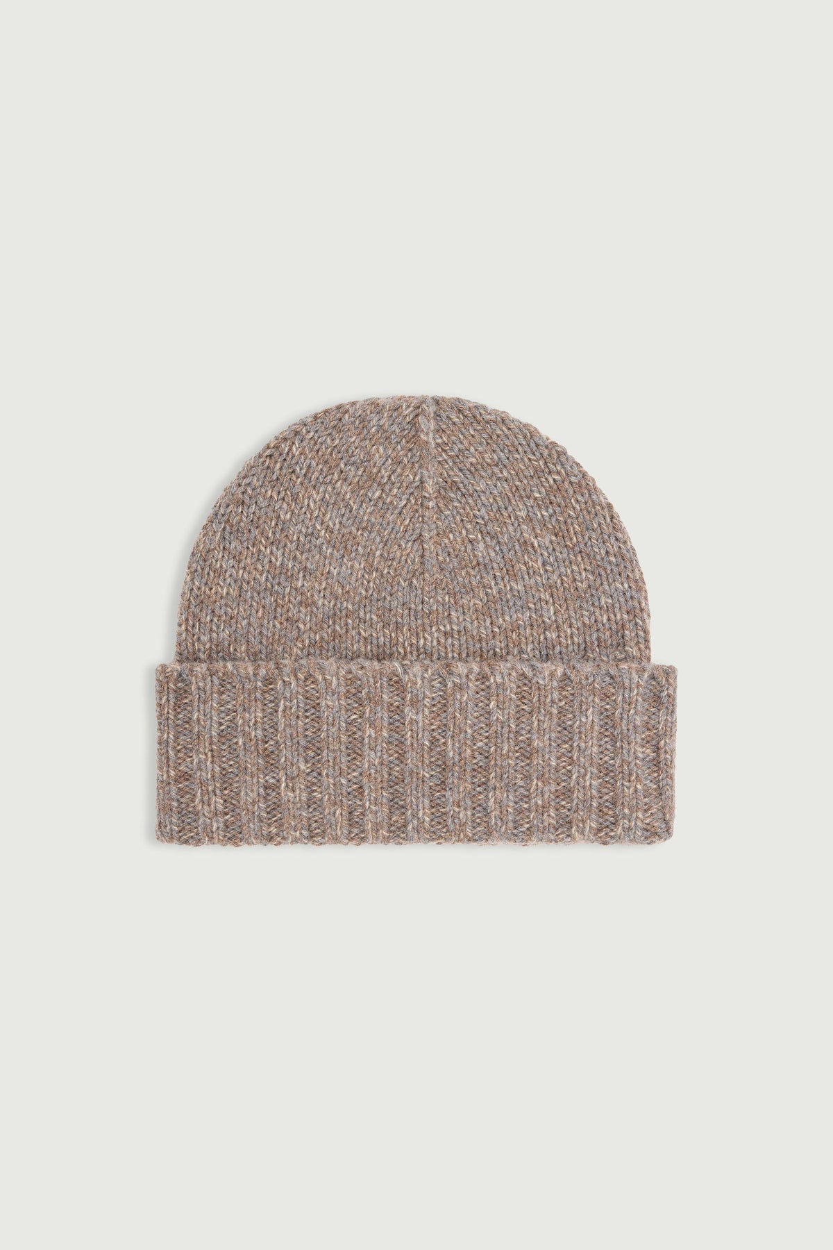 Bonnet en laine compacte chinée