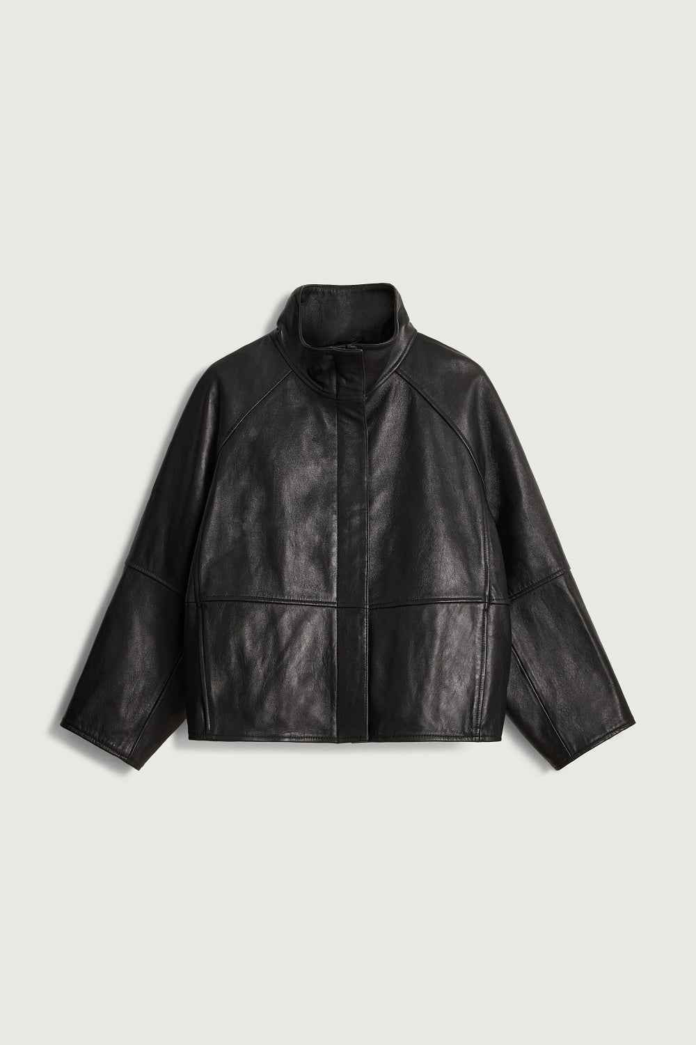 Veste en cuir souple