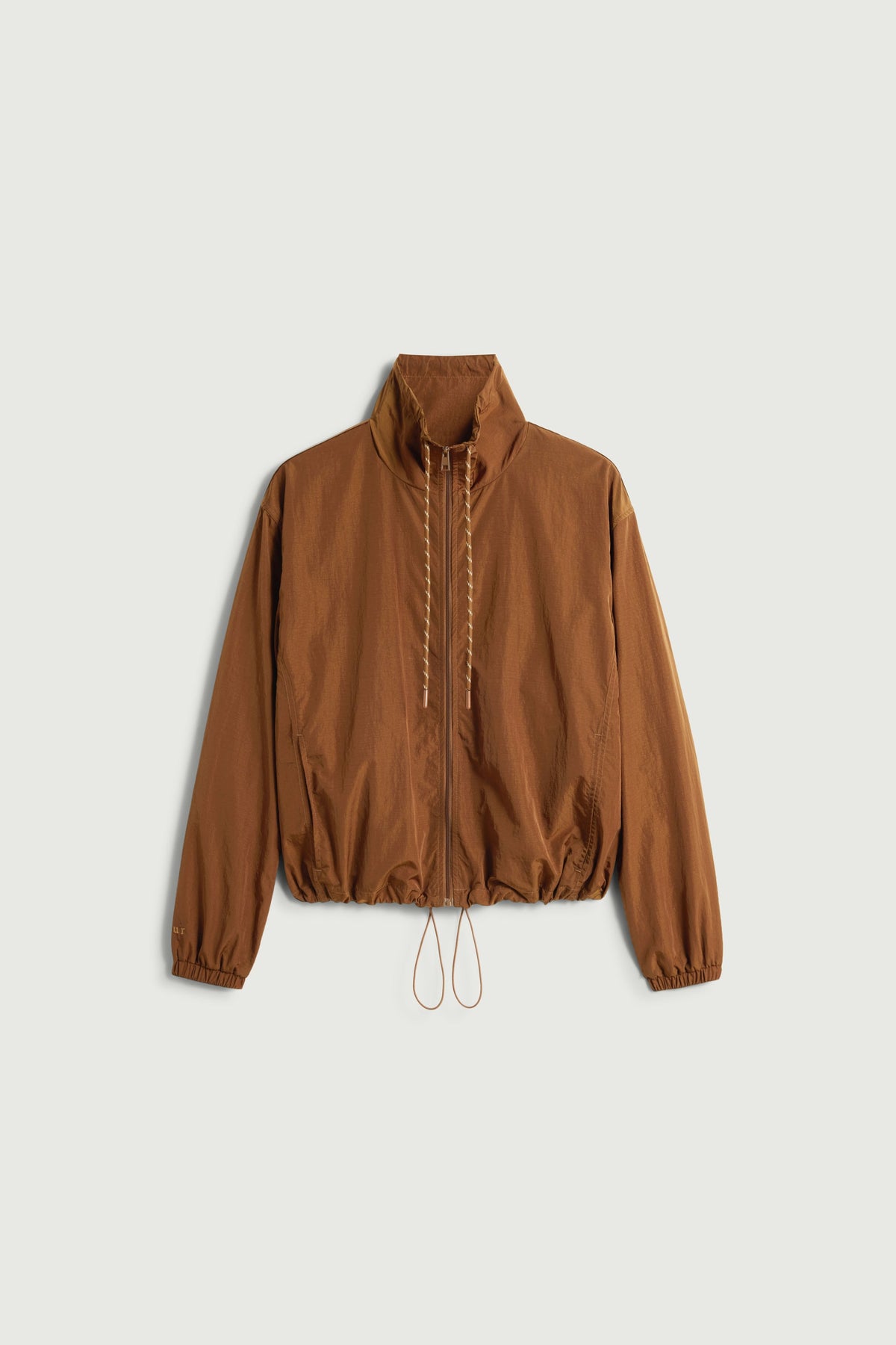 Blouson zippé en toile technique