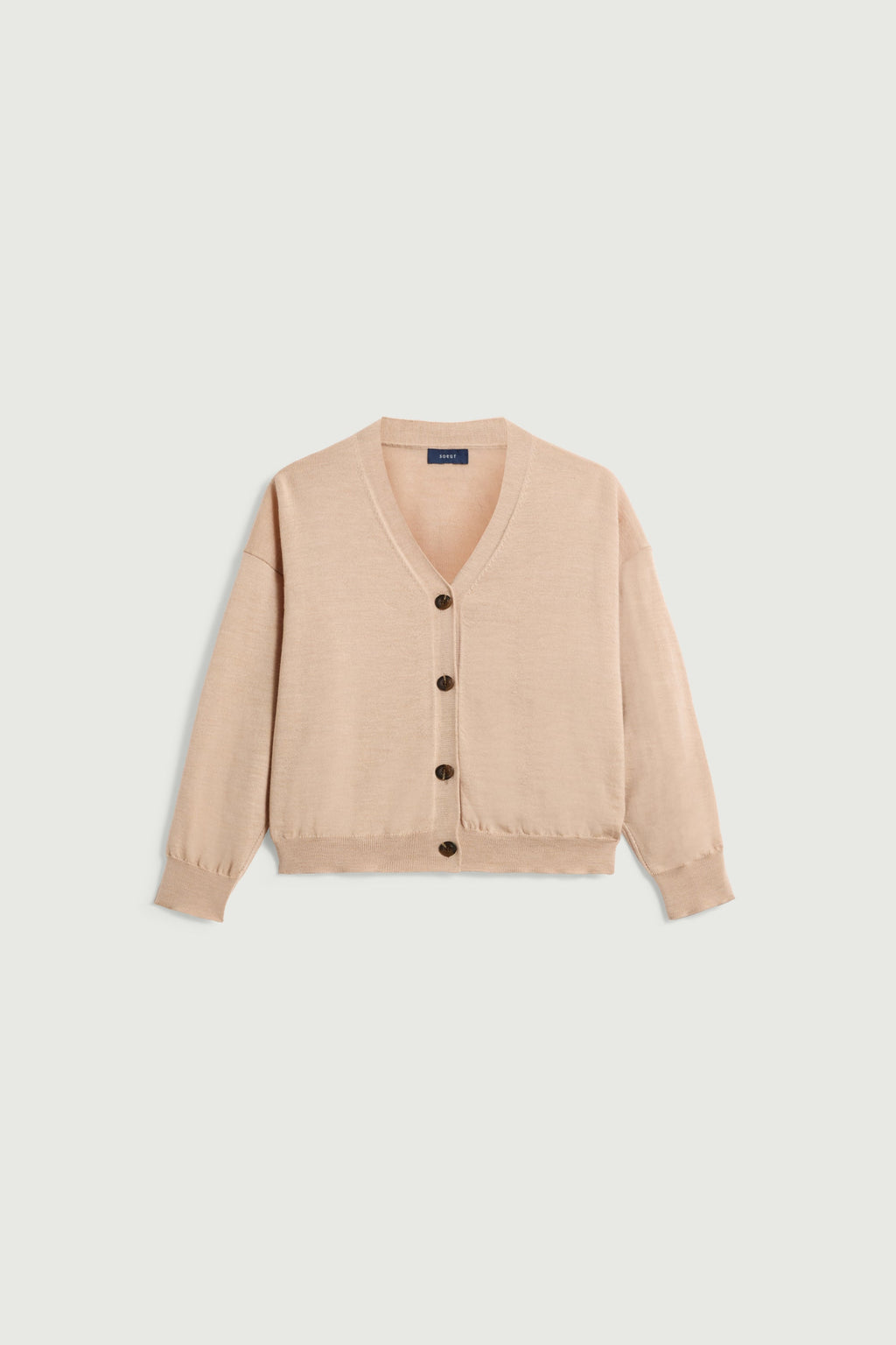 Cardigan en laine mérinos