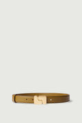 Ceinture en cuir glacé