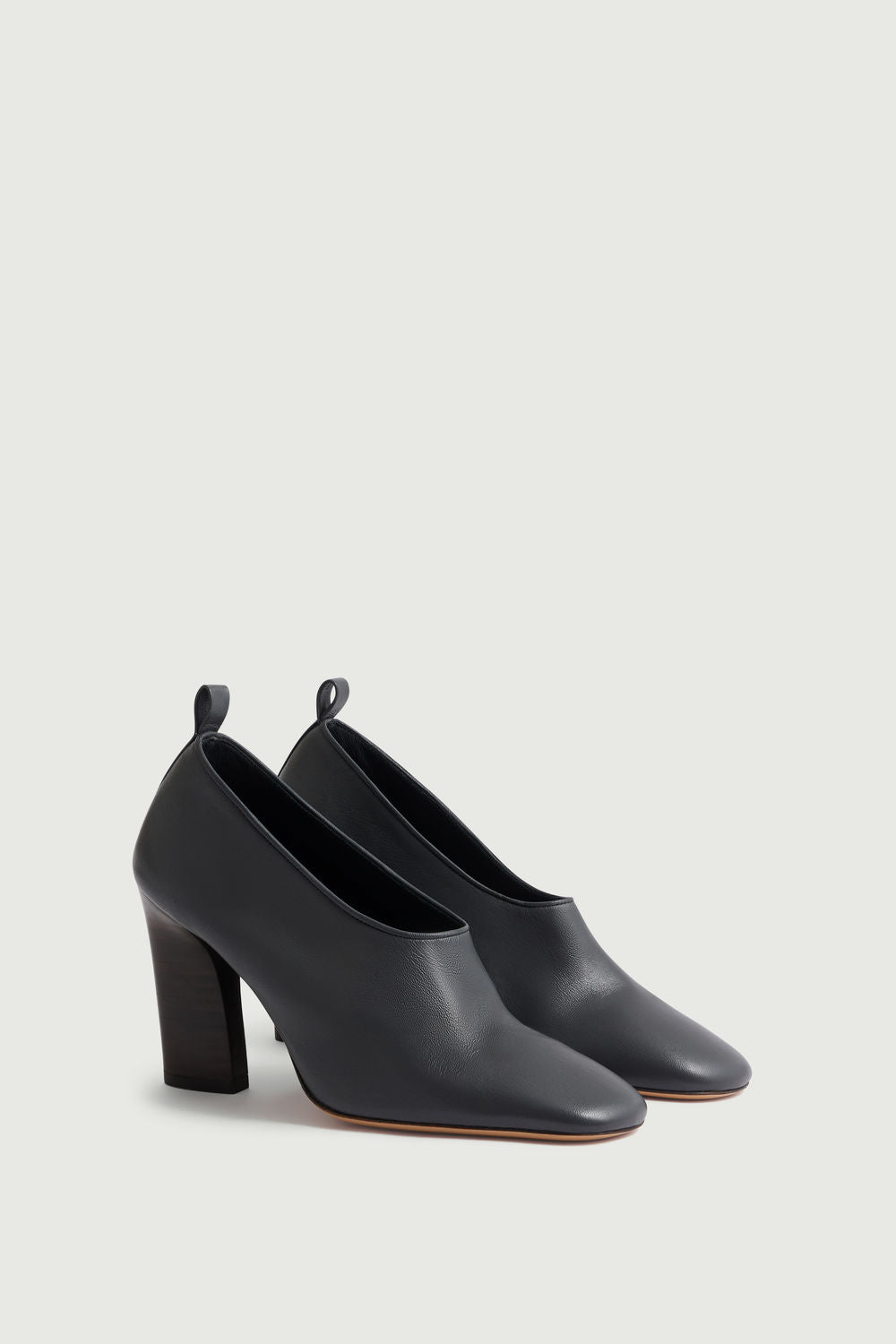 Escarpins en cuir d'agneau souple