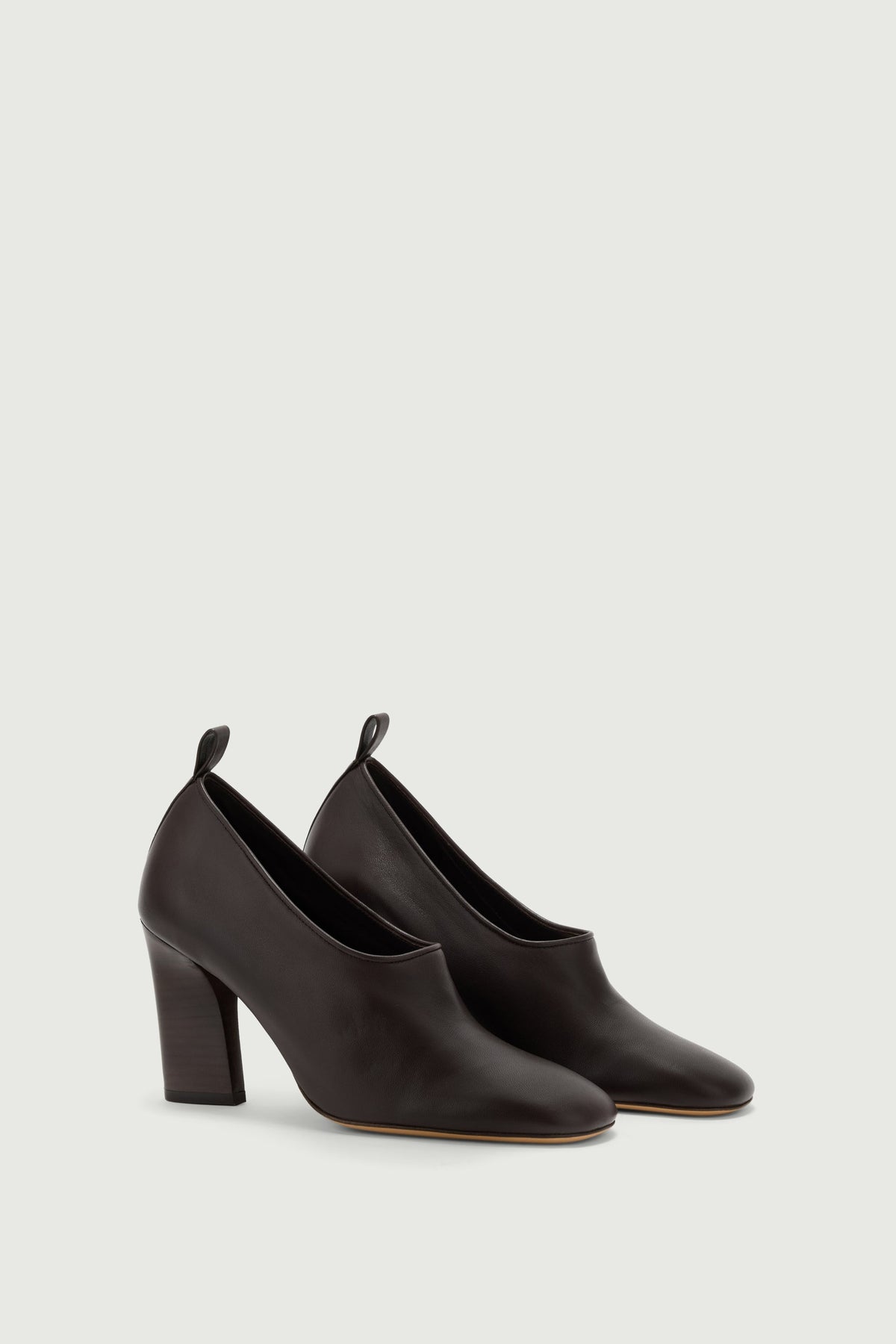 Escarpins en cuir d'agneau souple