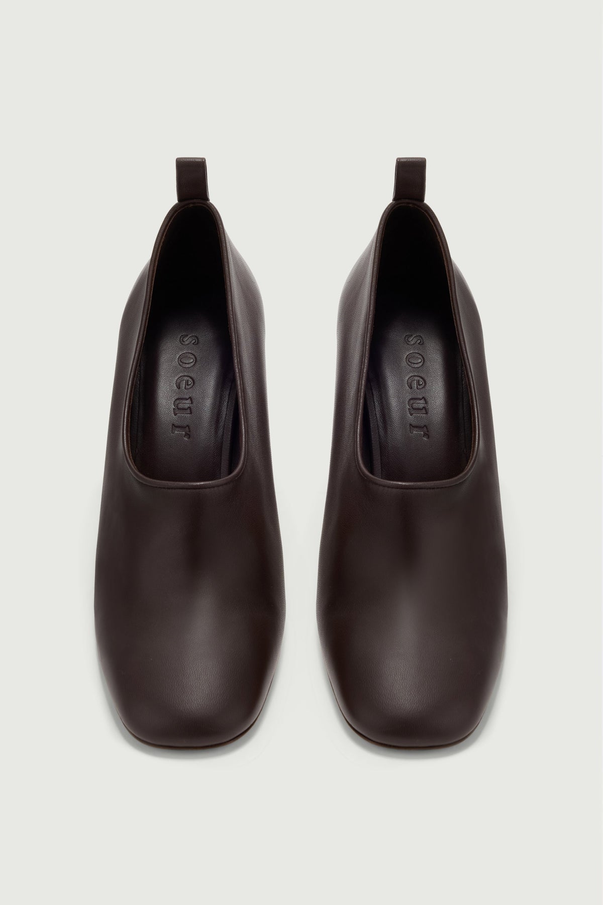 Escarpins en cuir souple