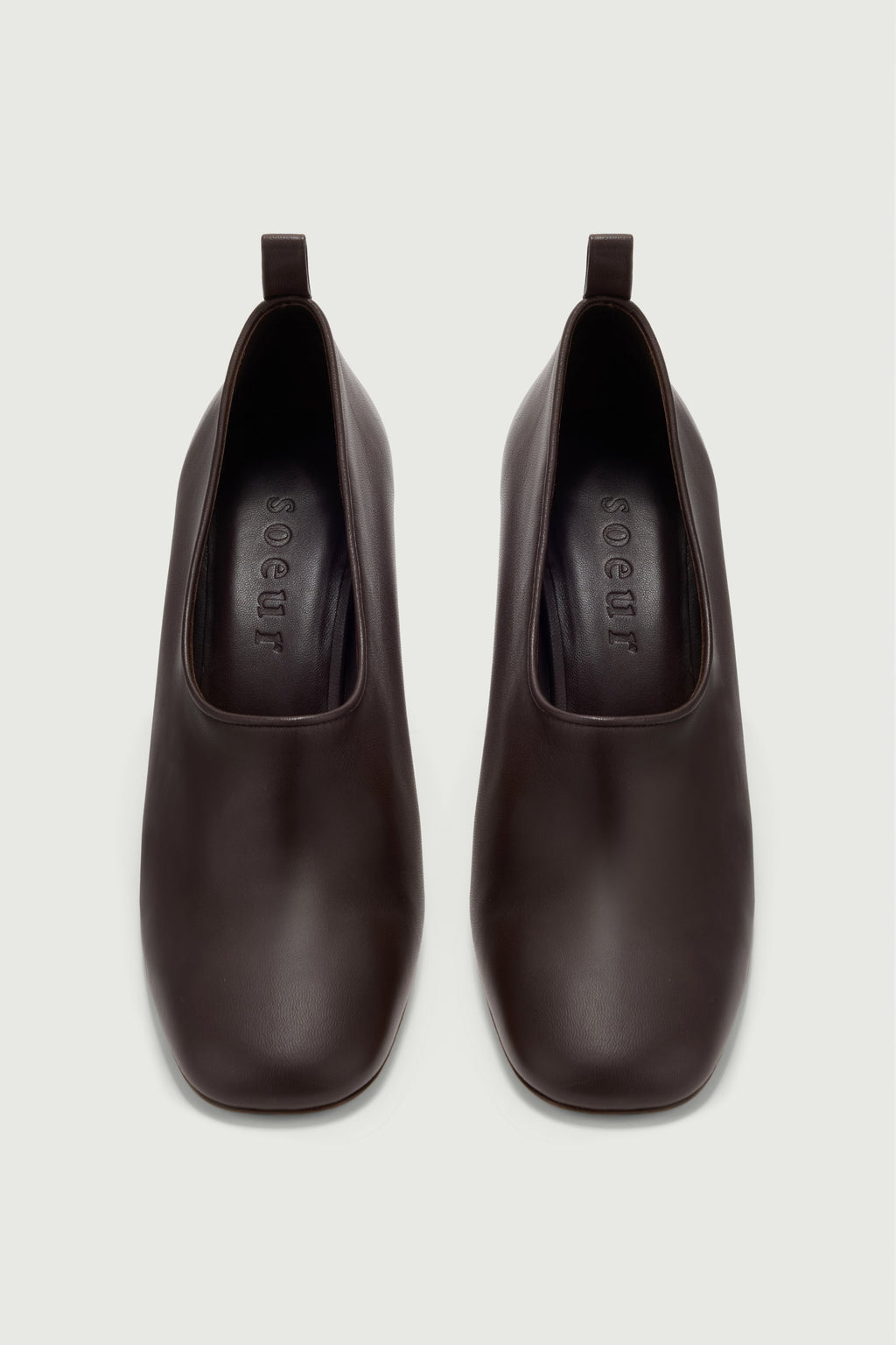 Escarpins en cuir souple