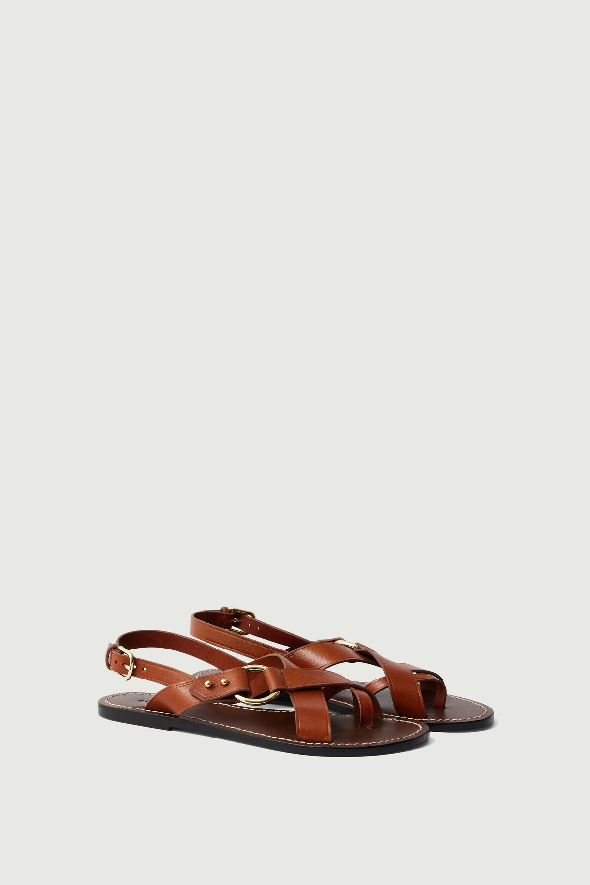 Sandales en cuir