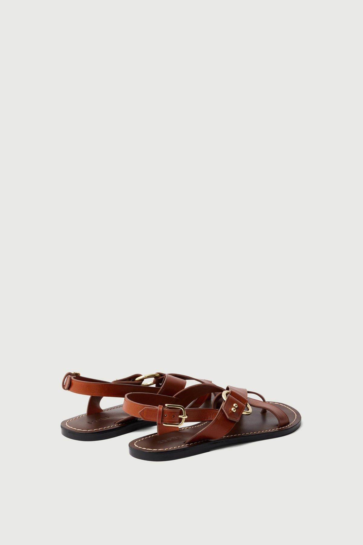 Sandales en cuir