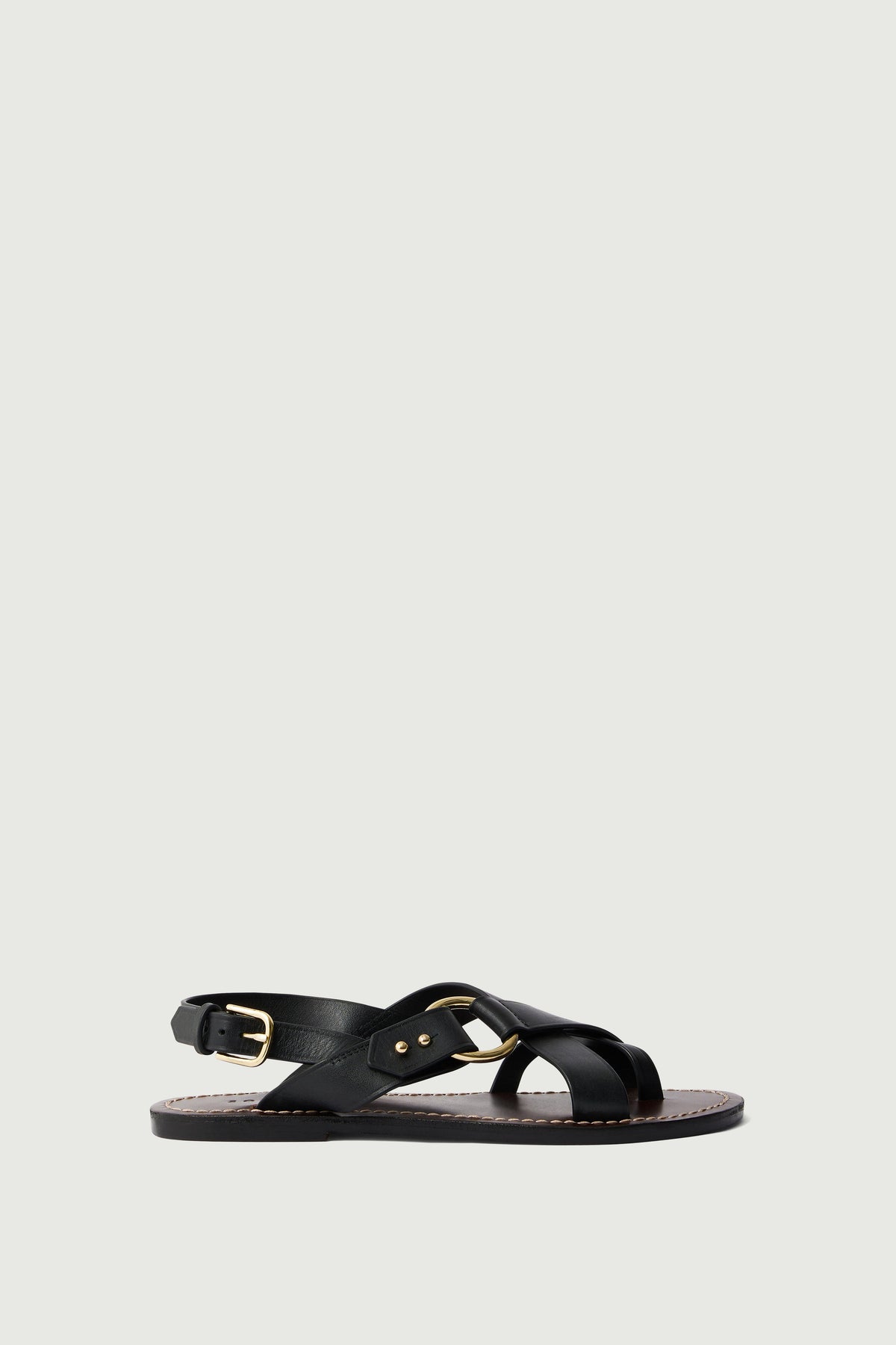 Sandales en cuir