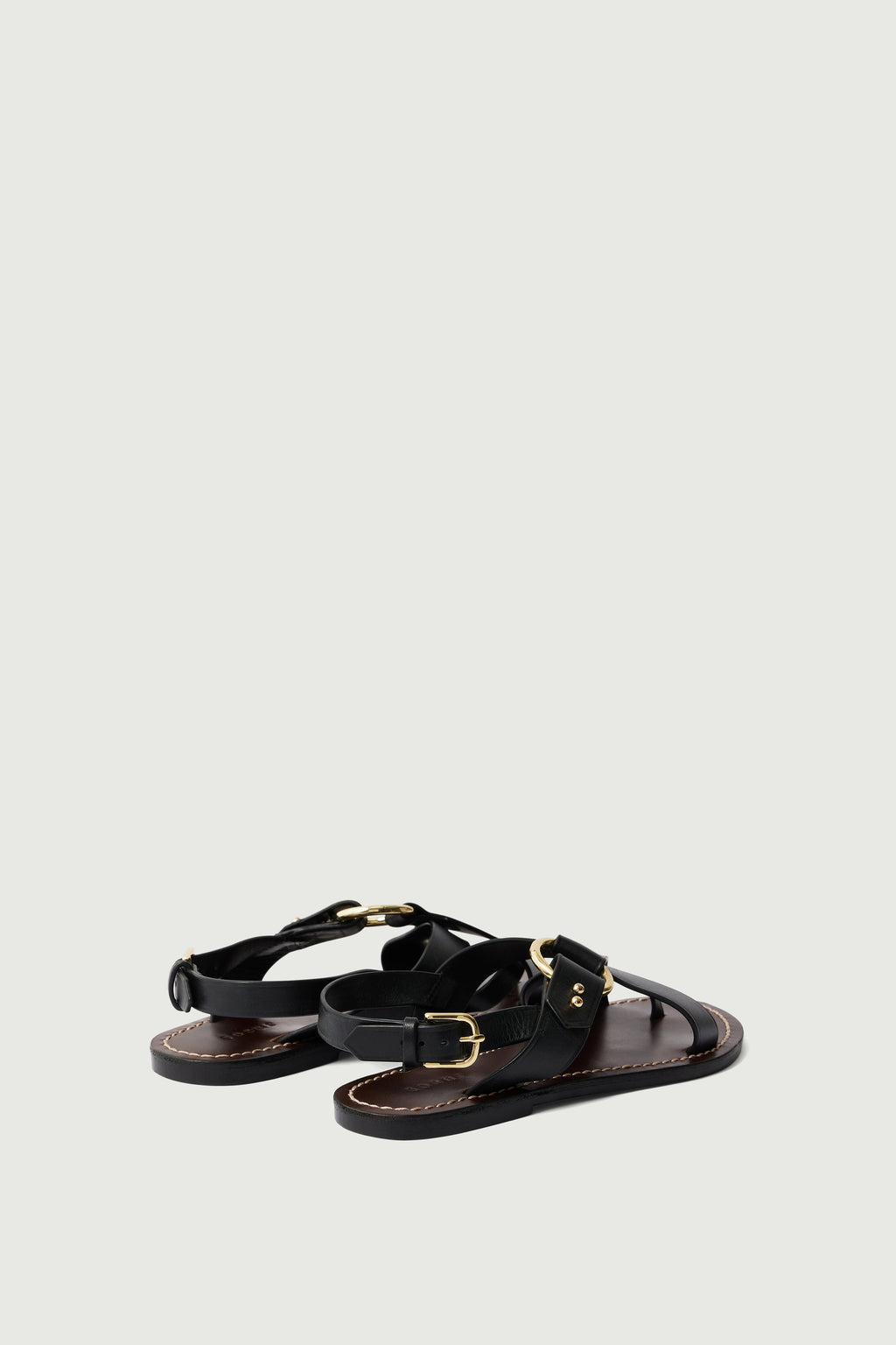 Sandales en cuir