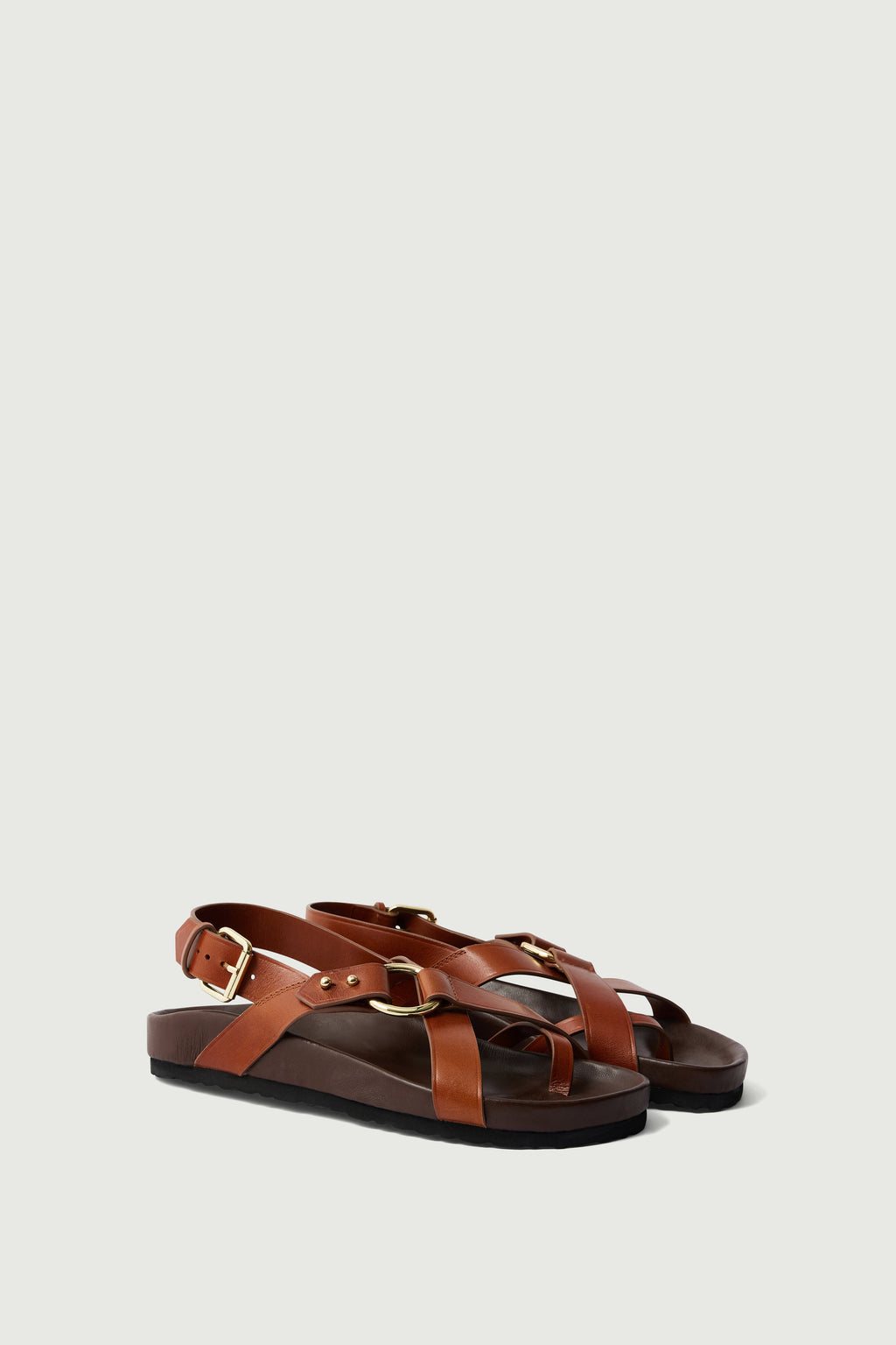 Sandales en cuir