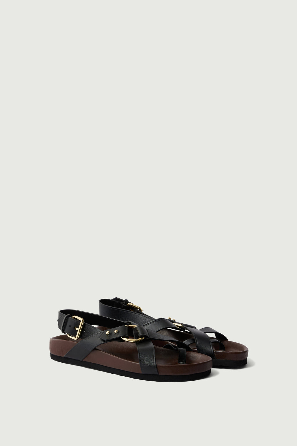 Sandales en cuir