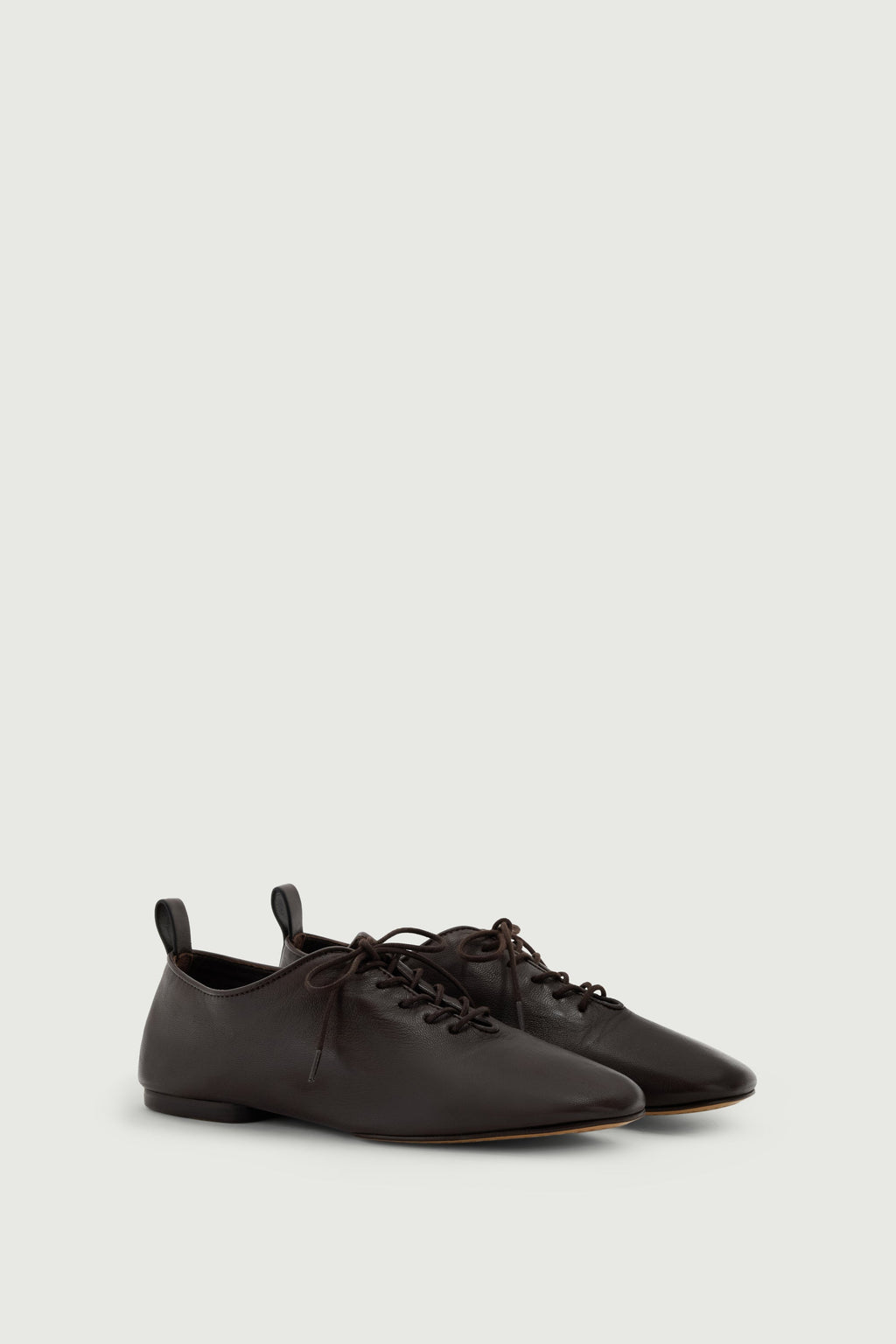 Derbies souples en cuir