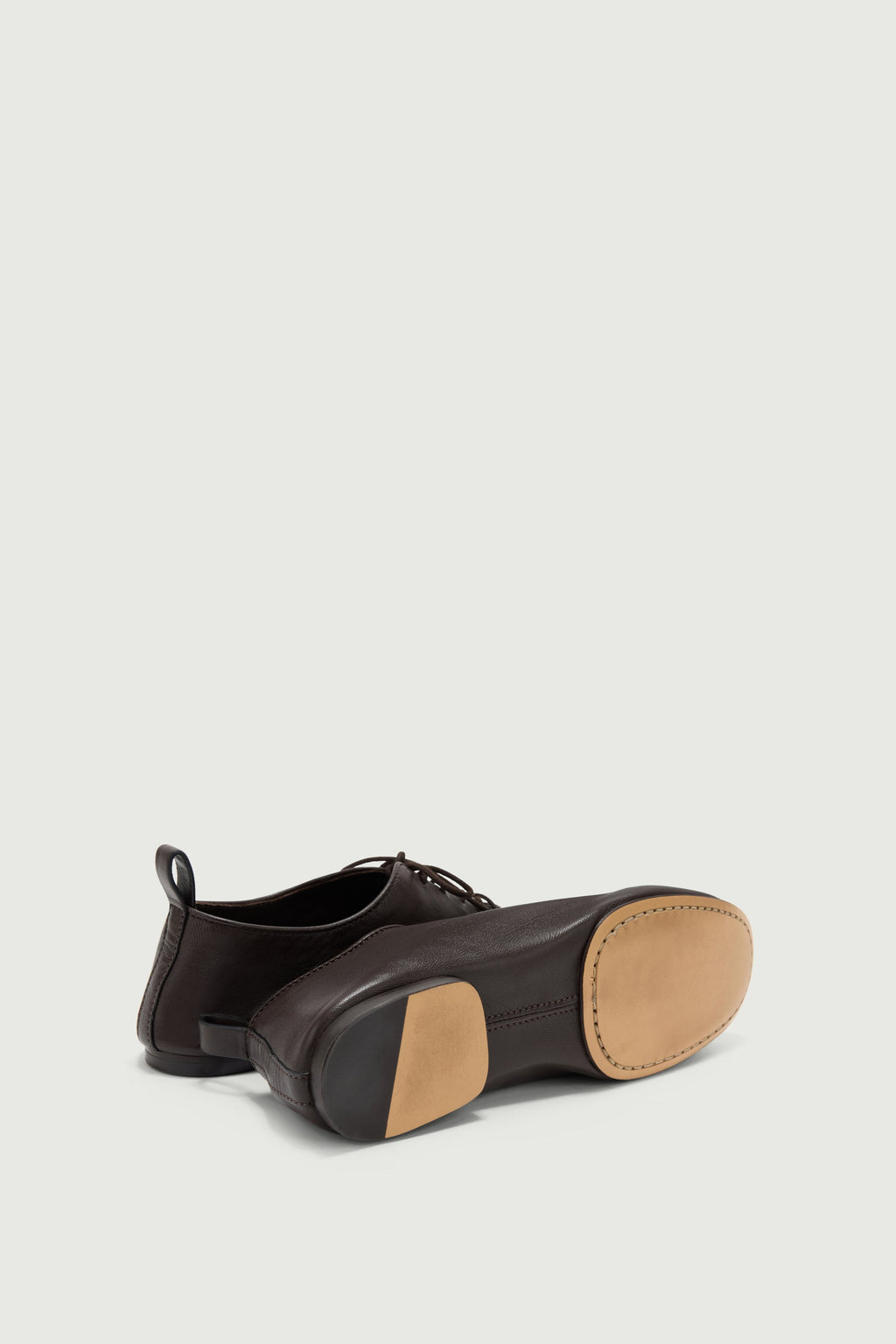 Derbies en cuir d'agneau souple