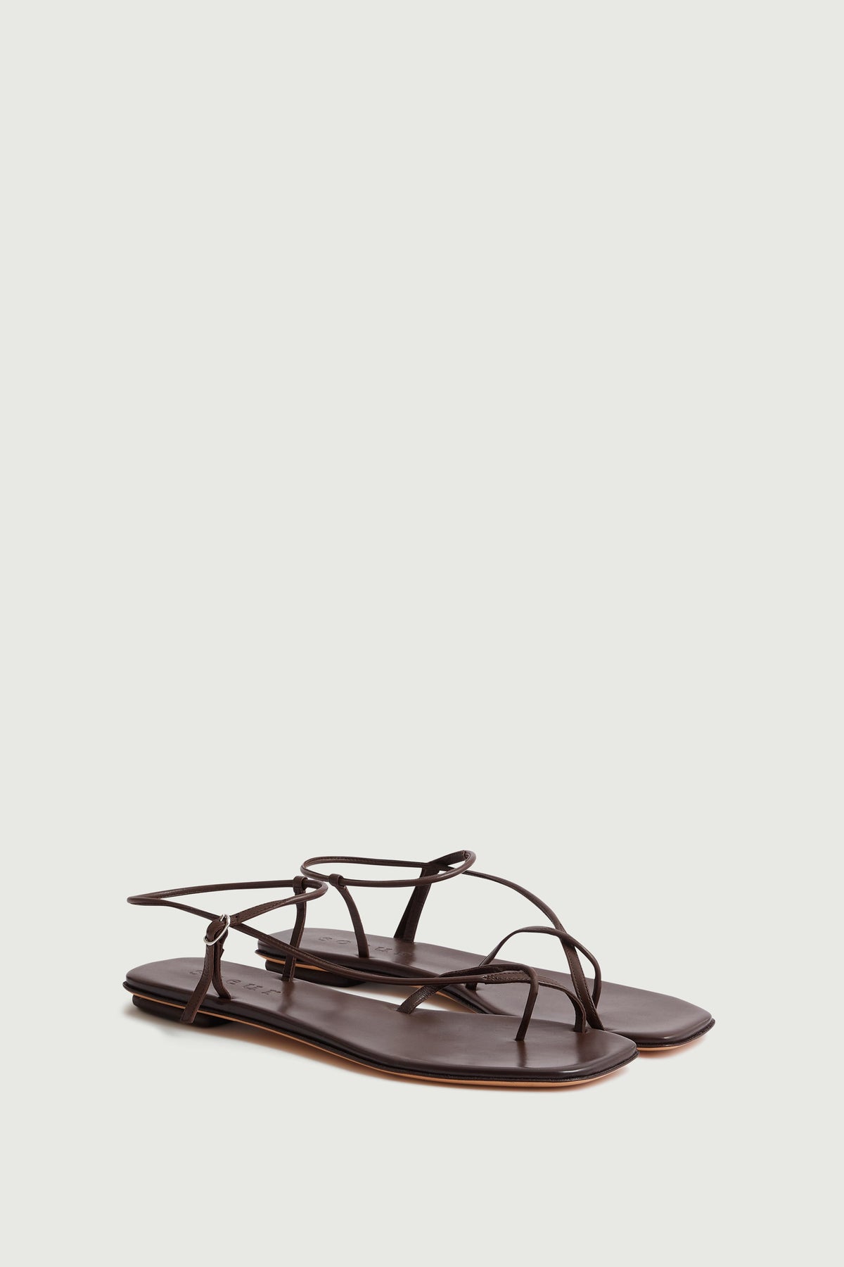 Sandales en cuir