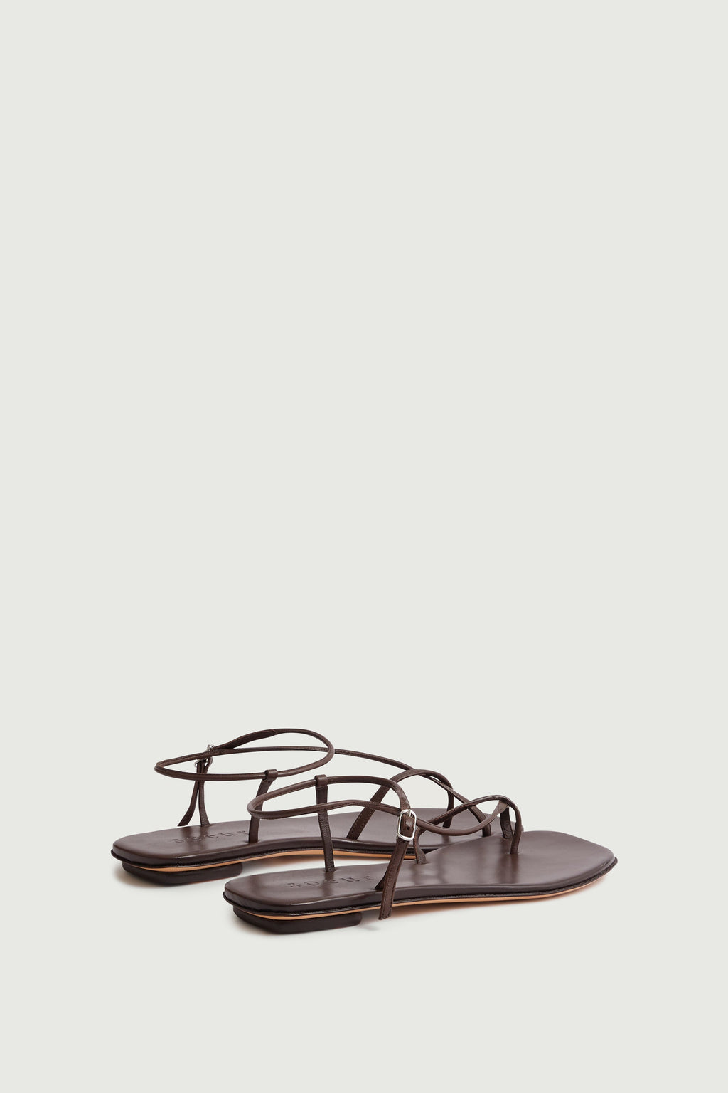 Sandales en cuir