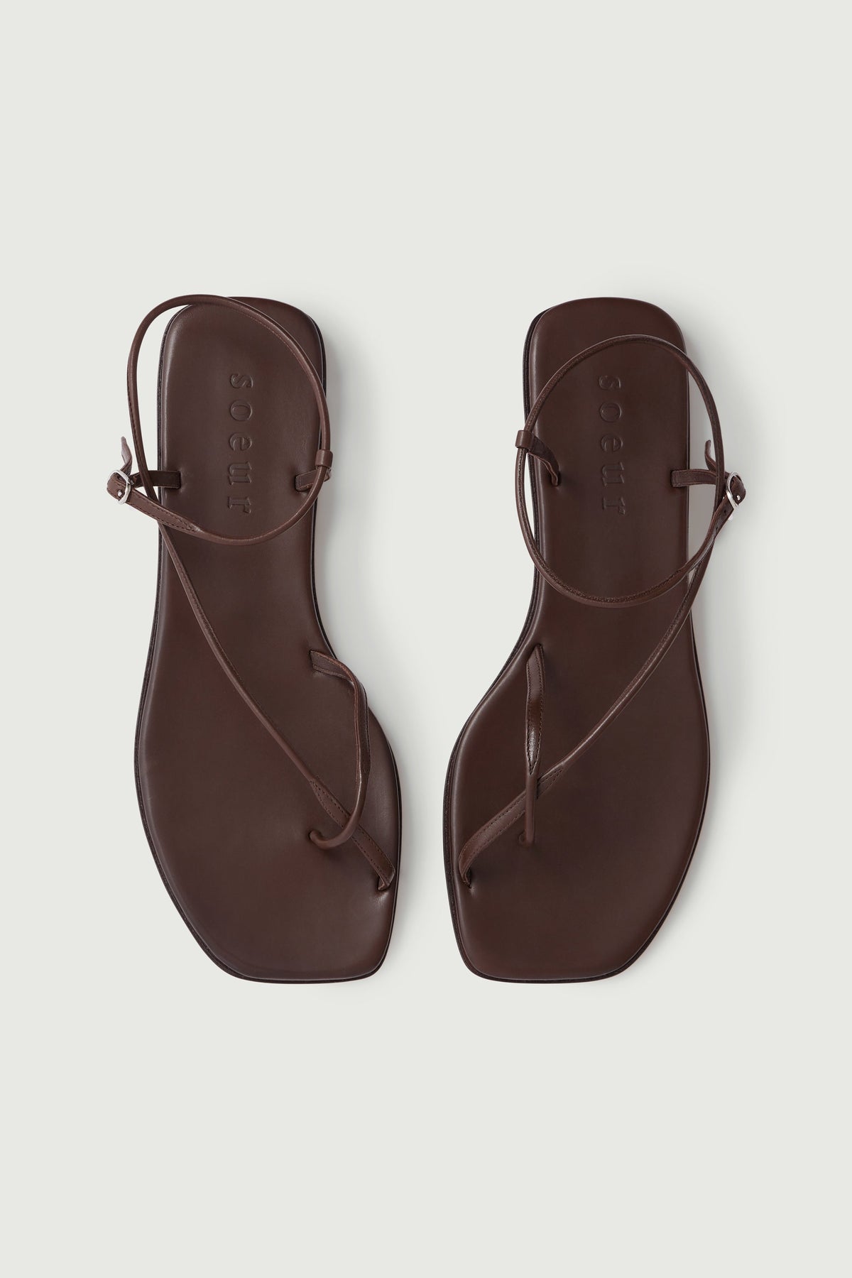 Sandales en cuir