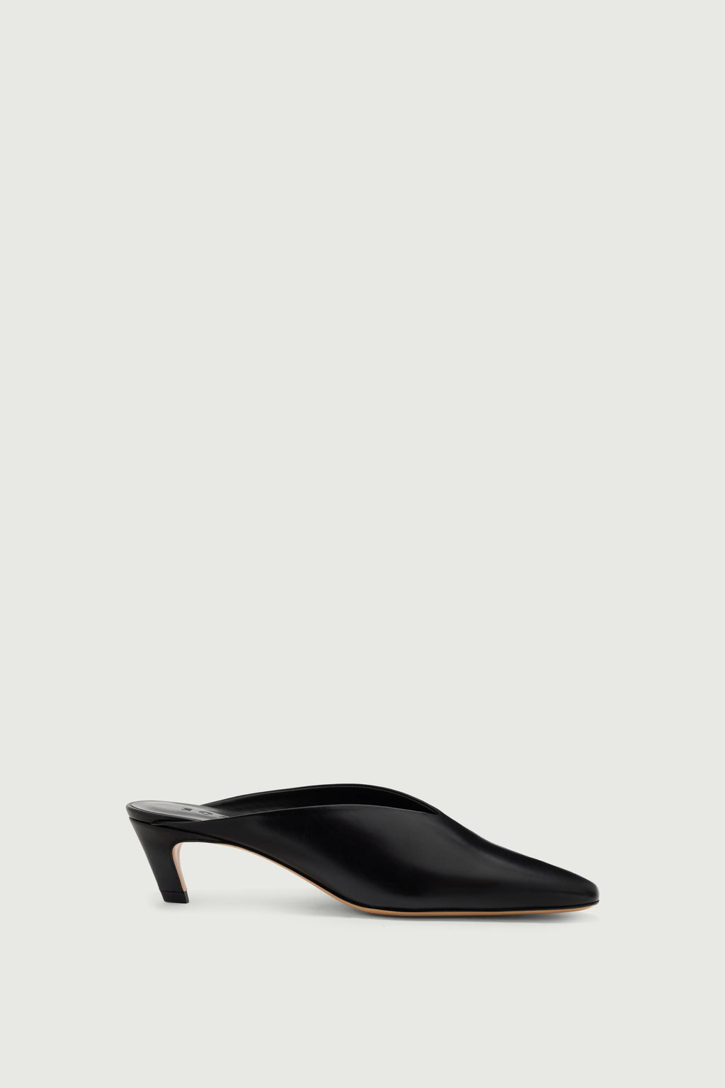 Mules en cuir
