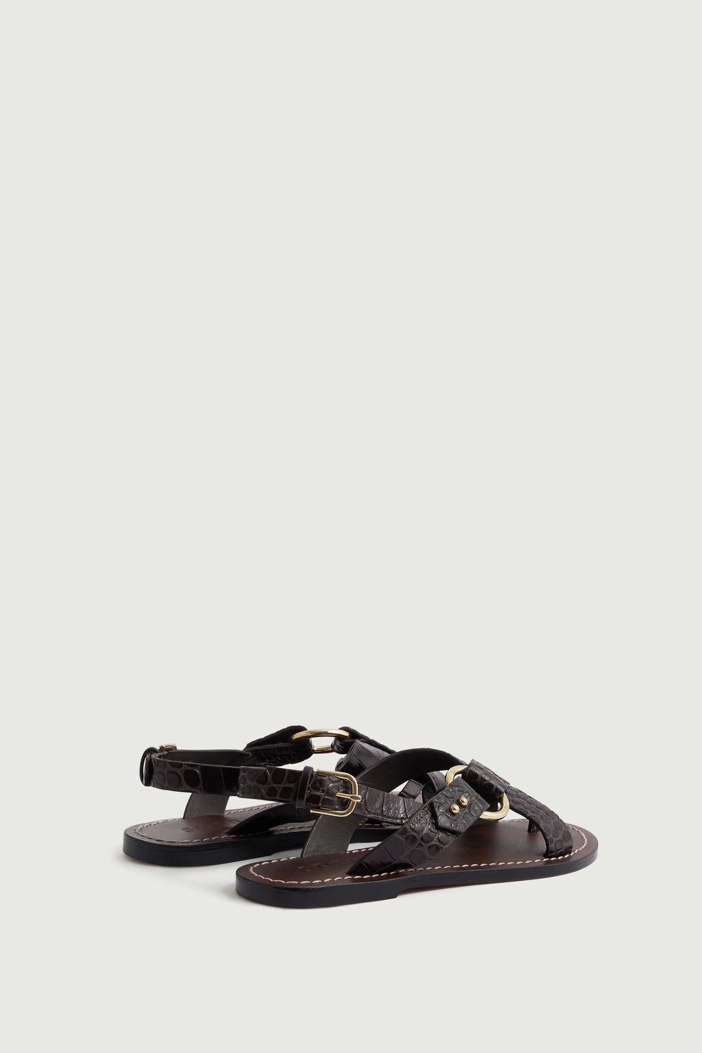 Sandales en cuir