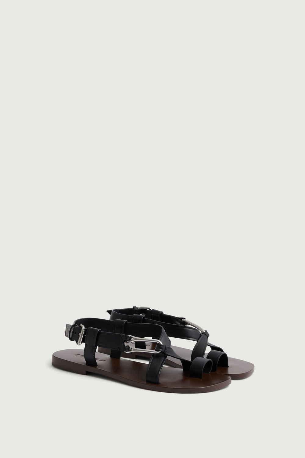 Sandales en cuir