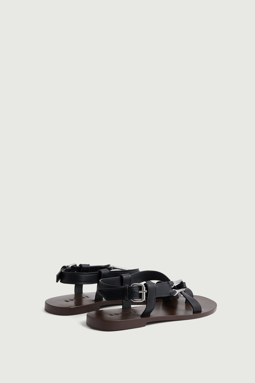 Sandales en cuir