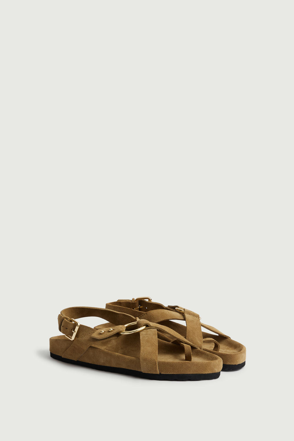 Sandales en cuir
