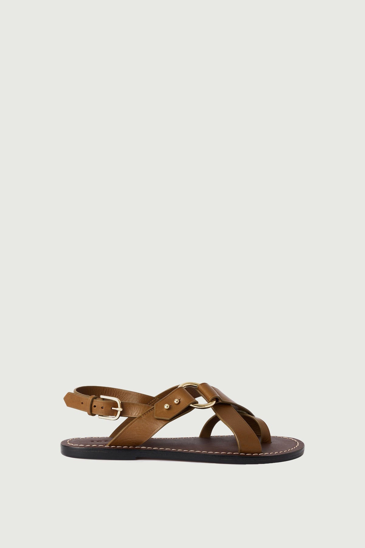 Sandales en cuir