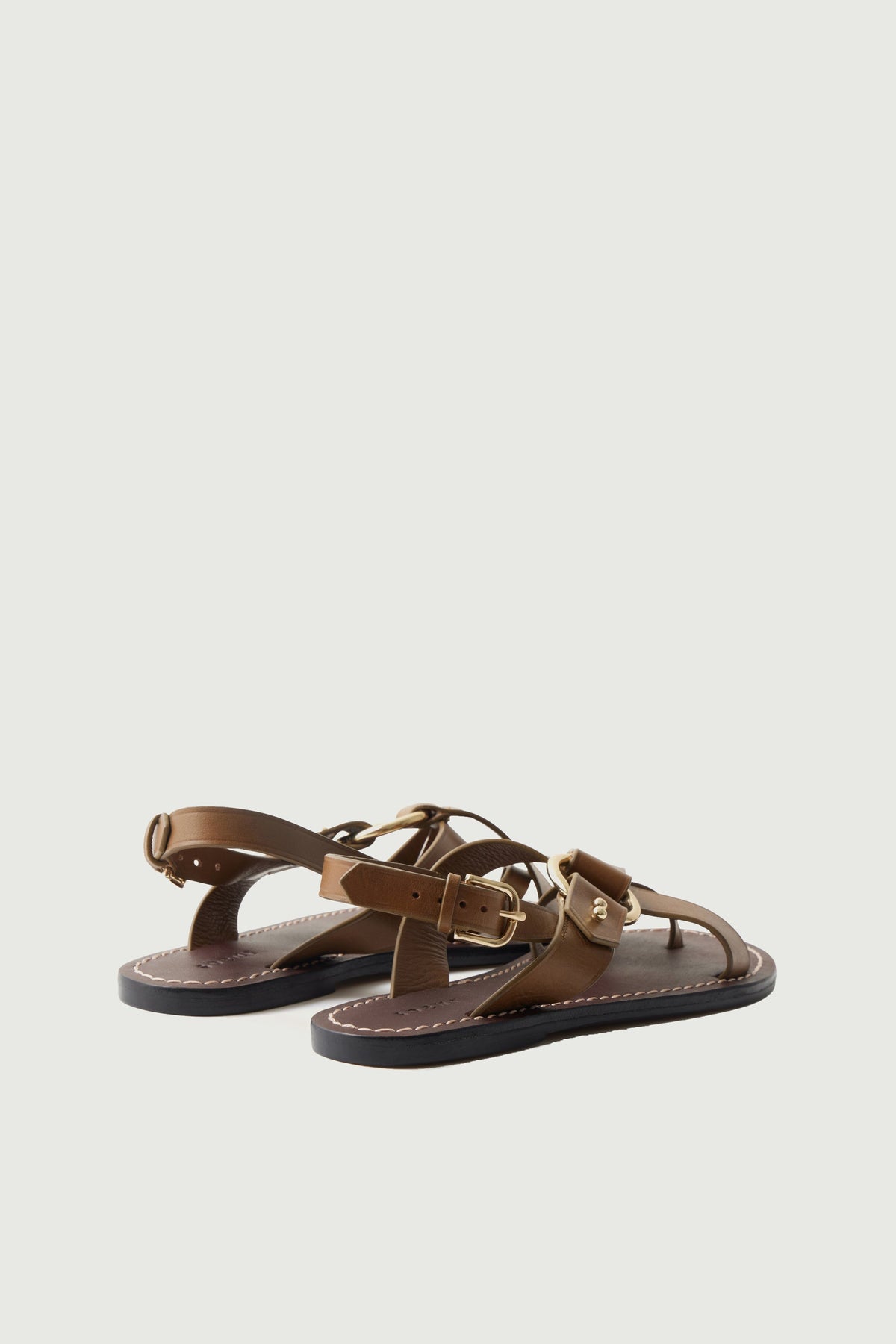 Sandales en cuir