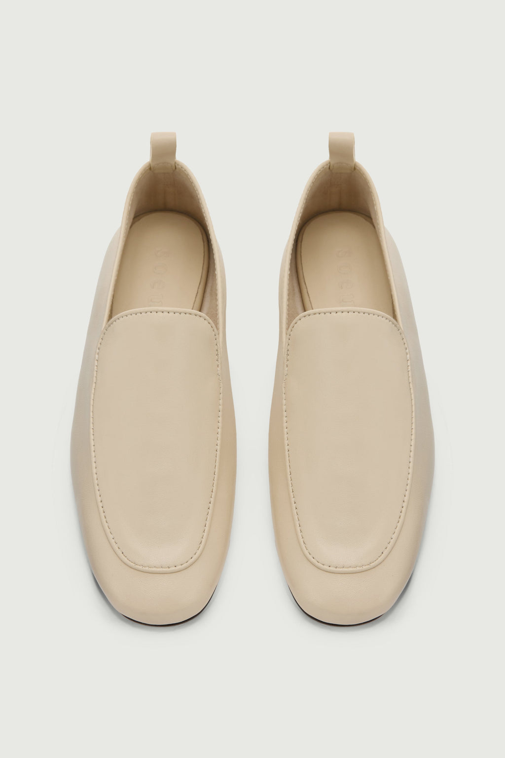 Mocassins souples en cuir