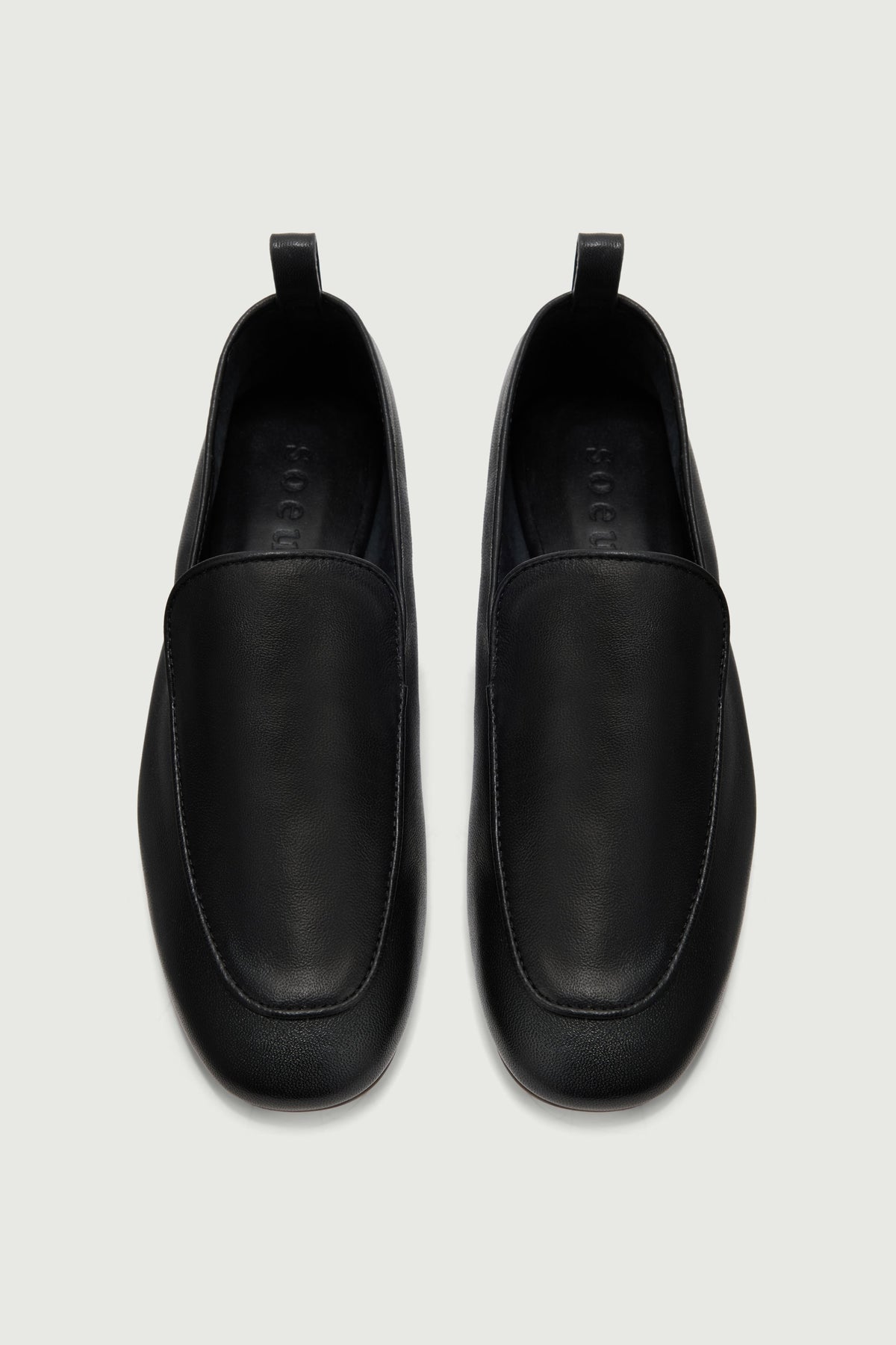 Mocassins souples en cuir