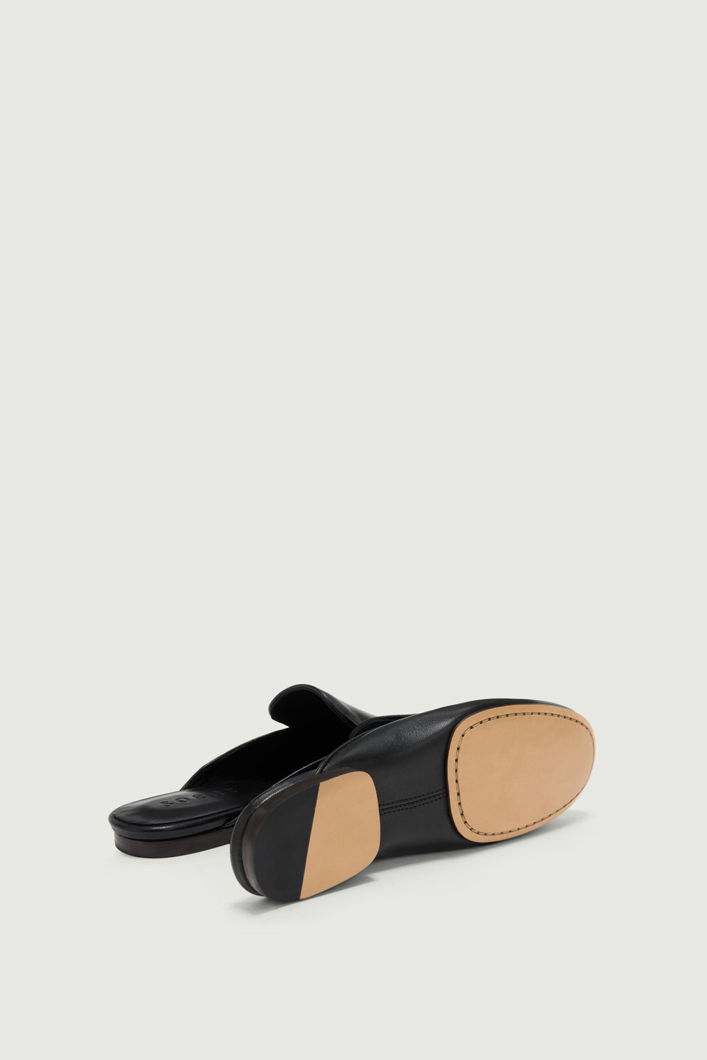 Mules souples en cuir