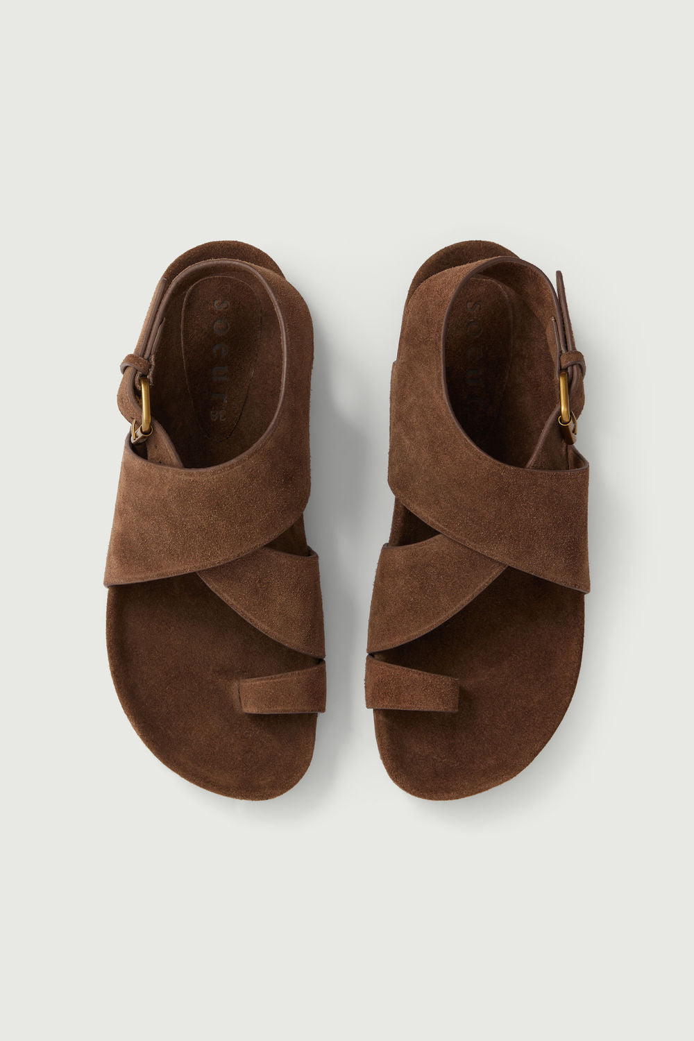 Sandales en cuir
