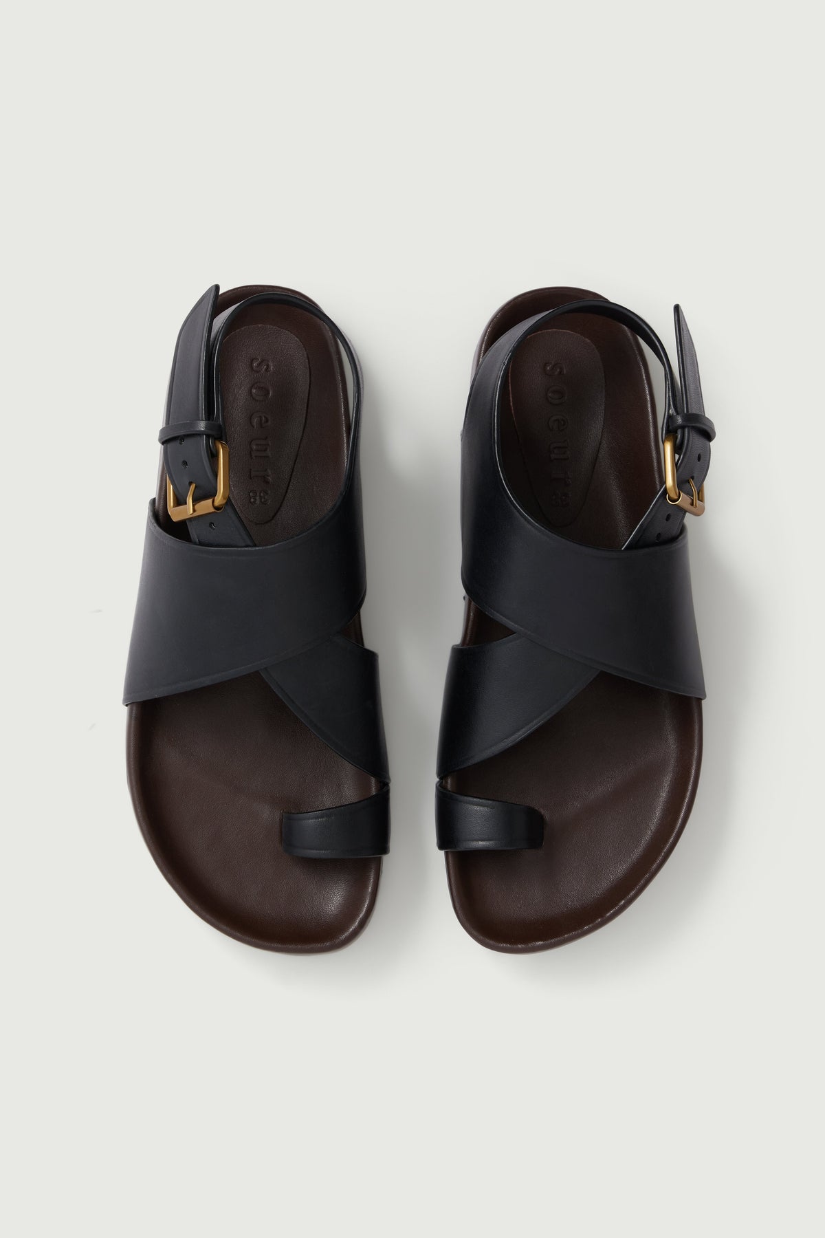 Sandales en cuir