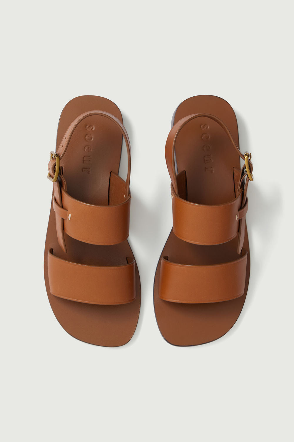 Sandales en cuir