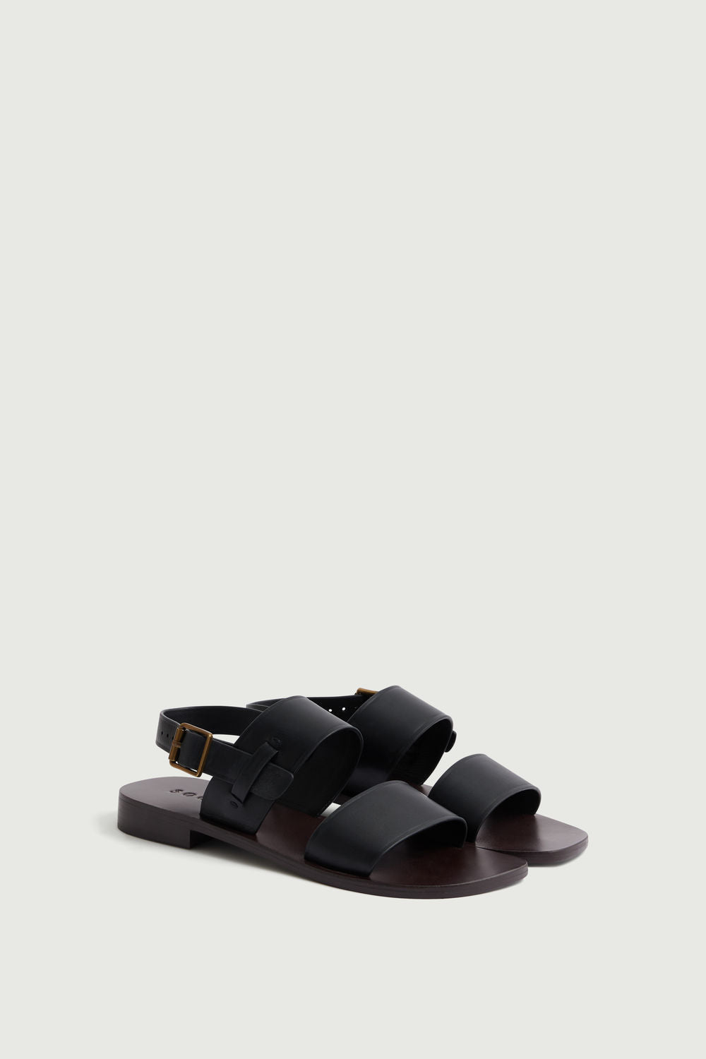 Sandales en cuir
