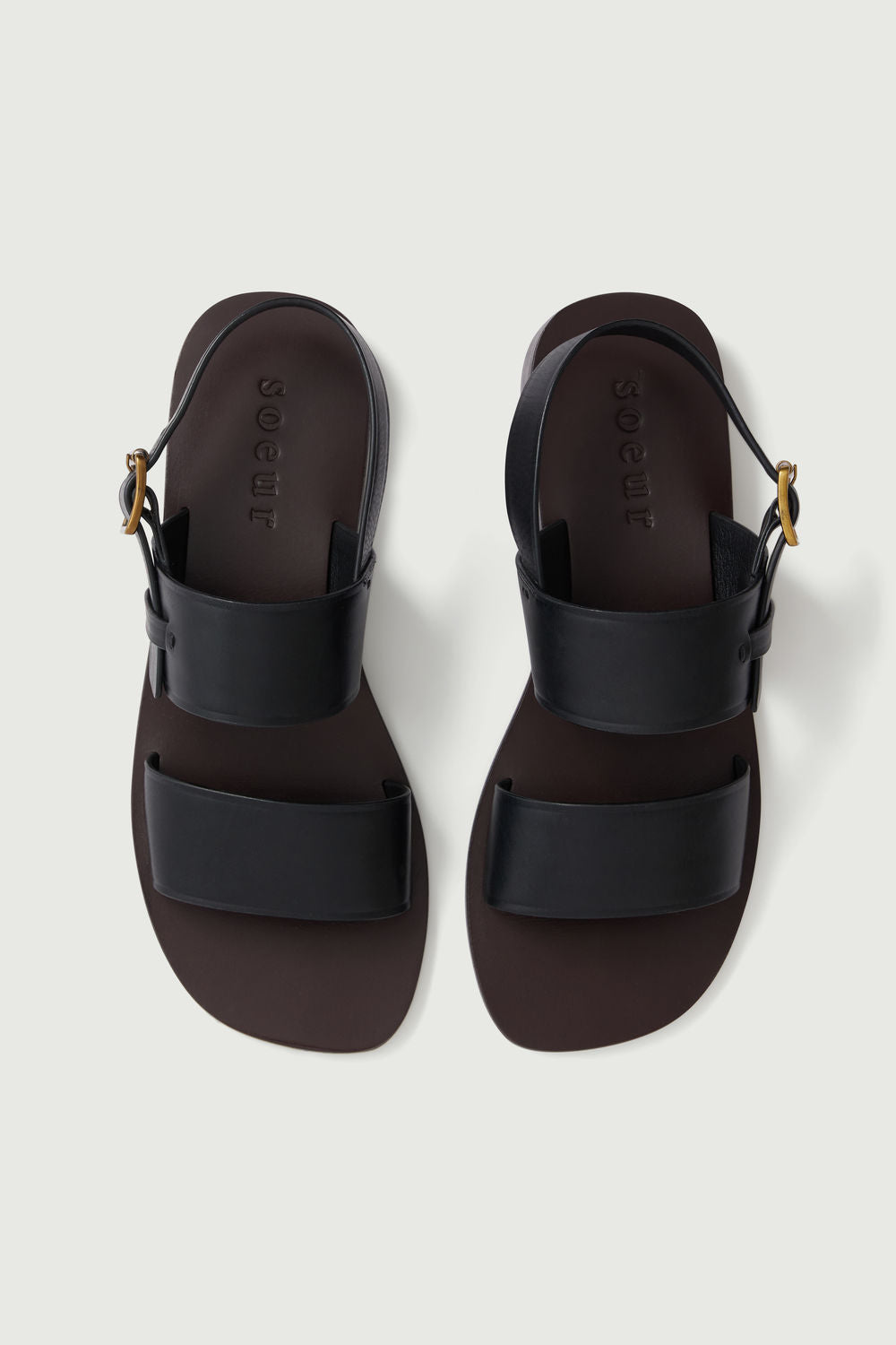 Sandales en cuir