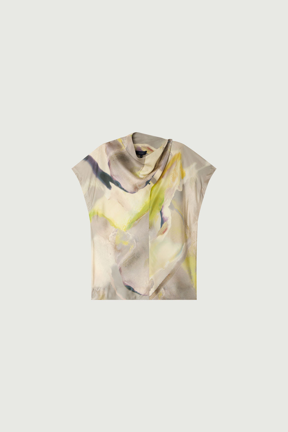 Blouse en twill de soie