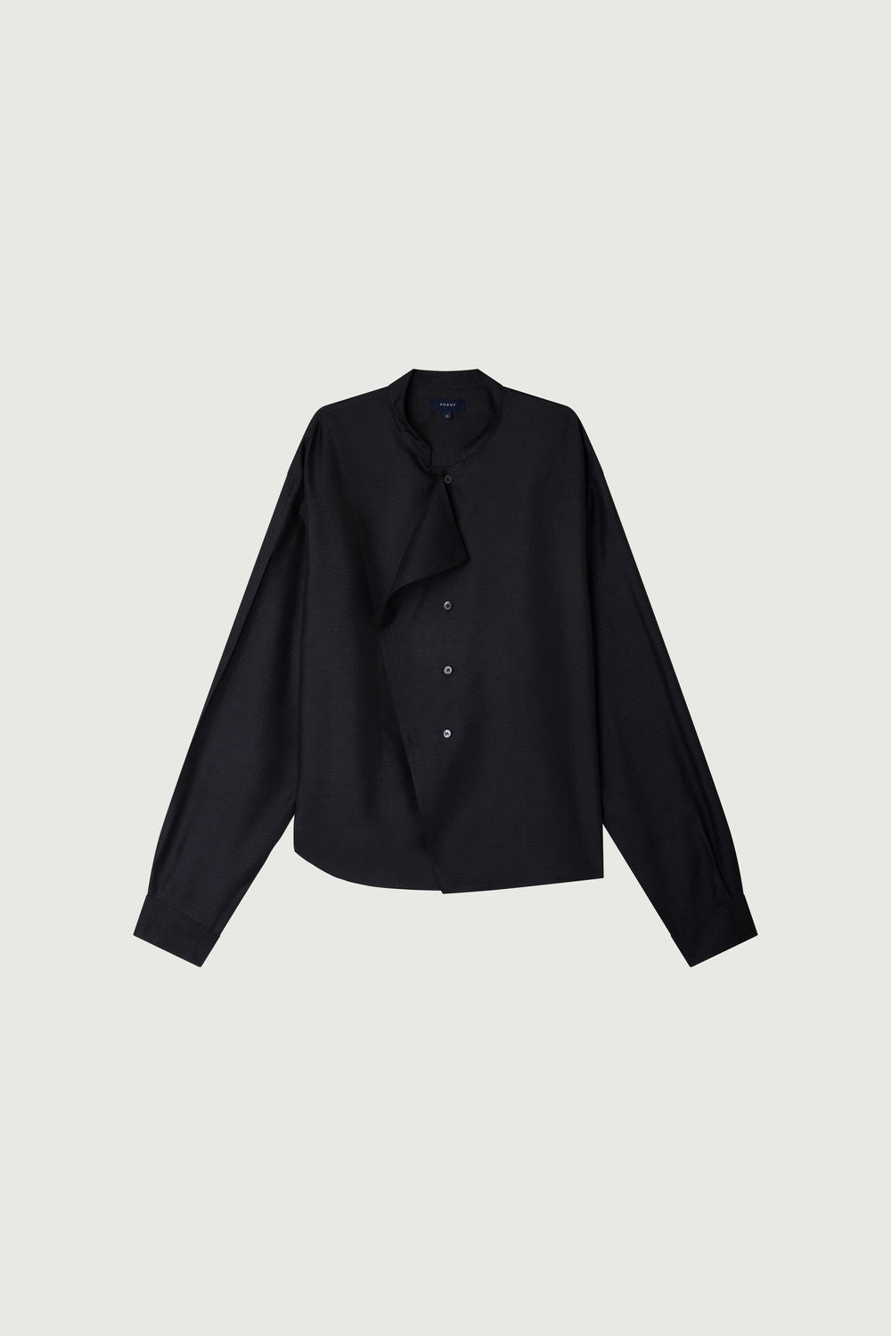Blouse en lin et soie