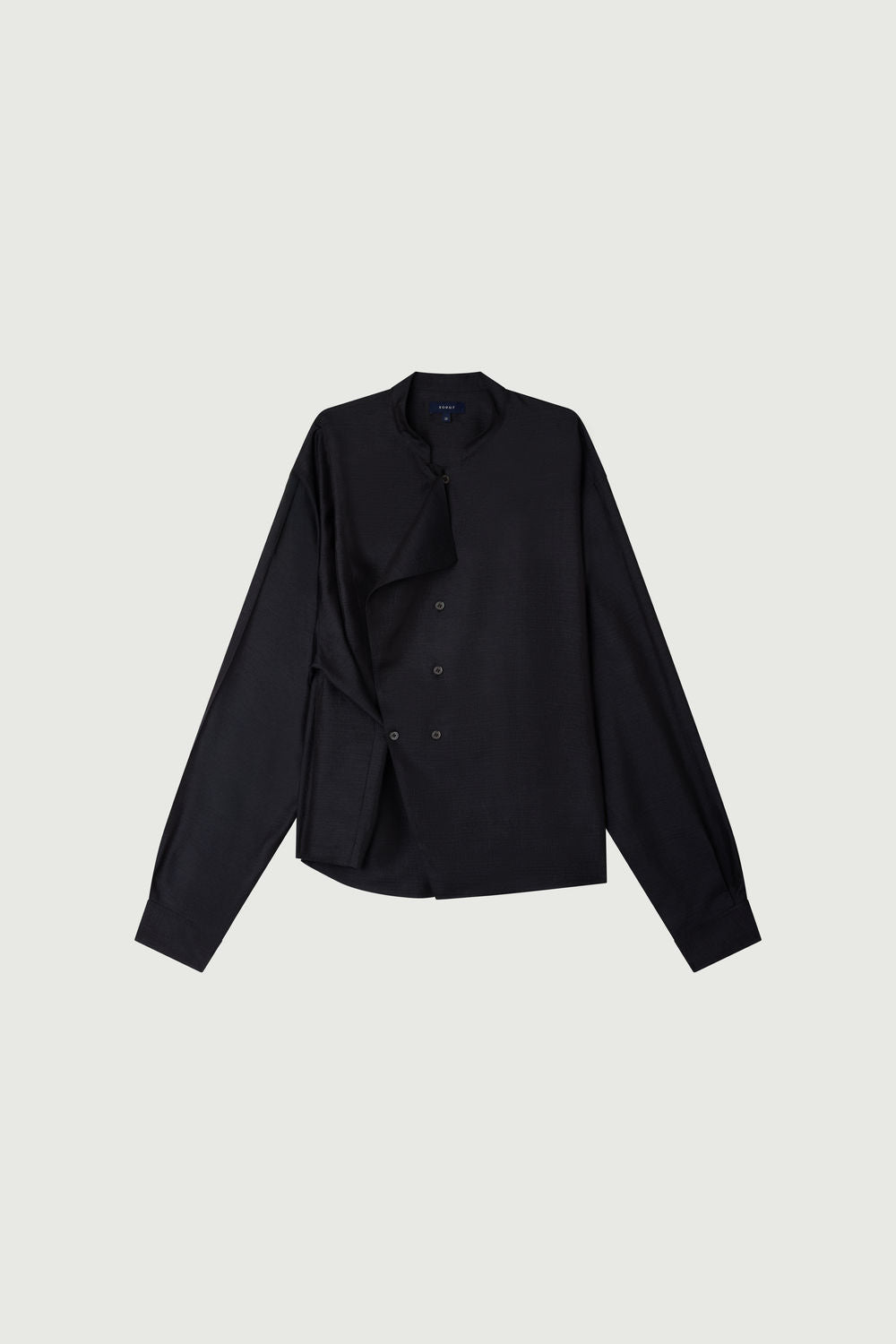 Blouse en lin et soie