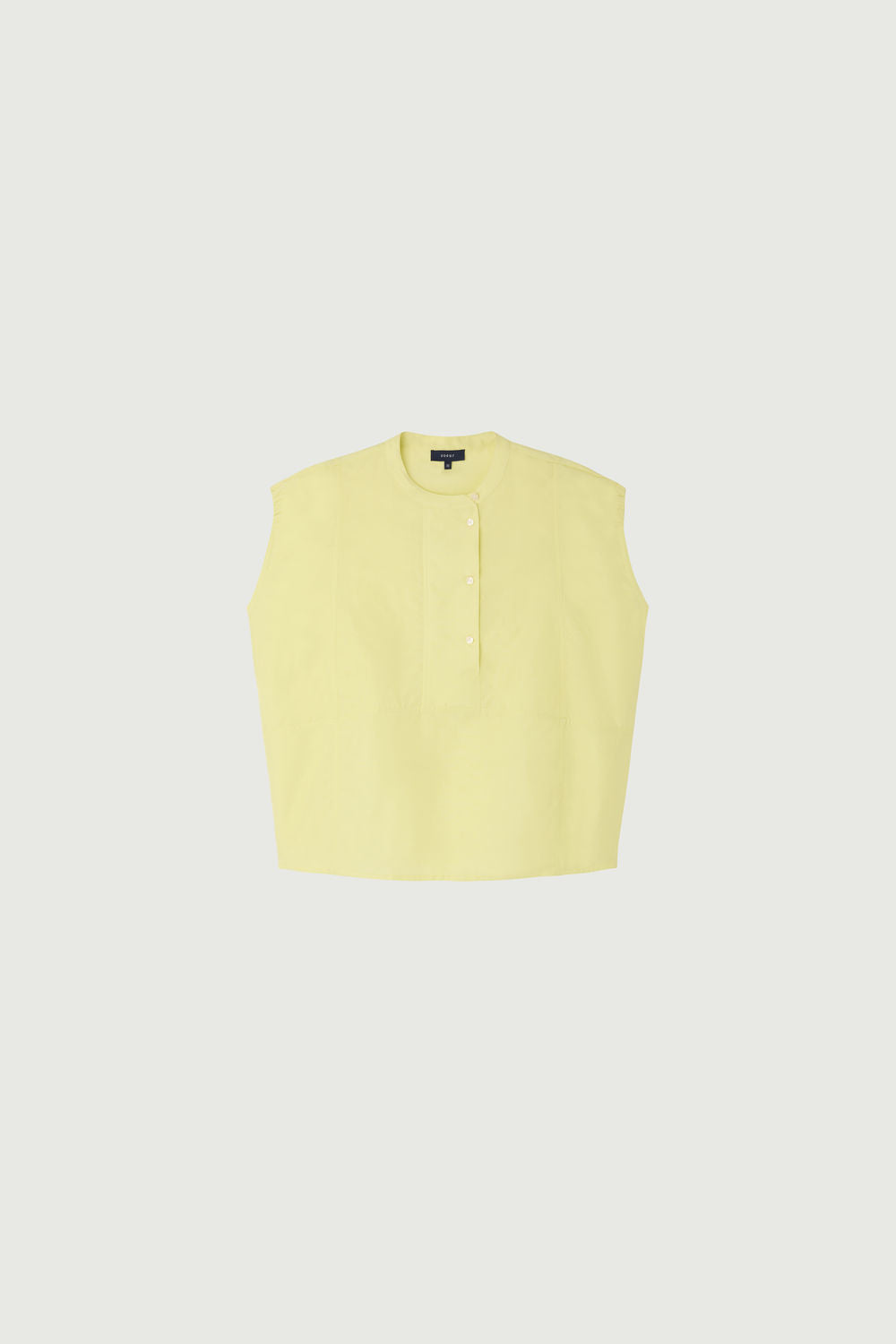 Blouse en popeline froissée