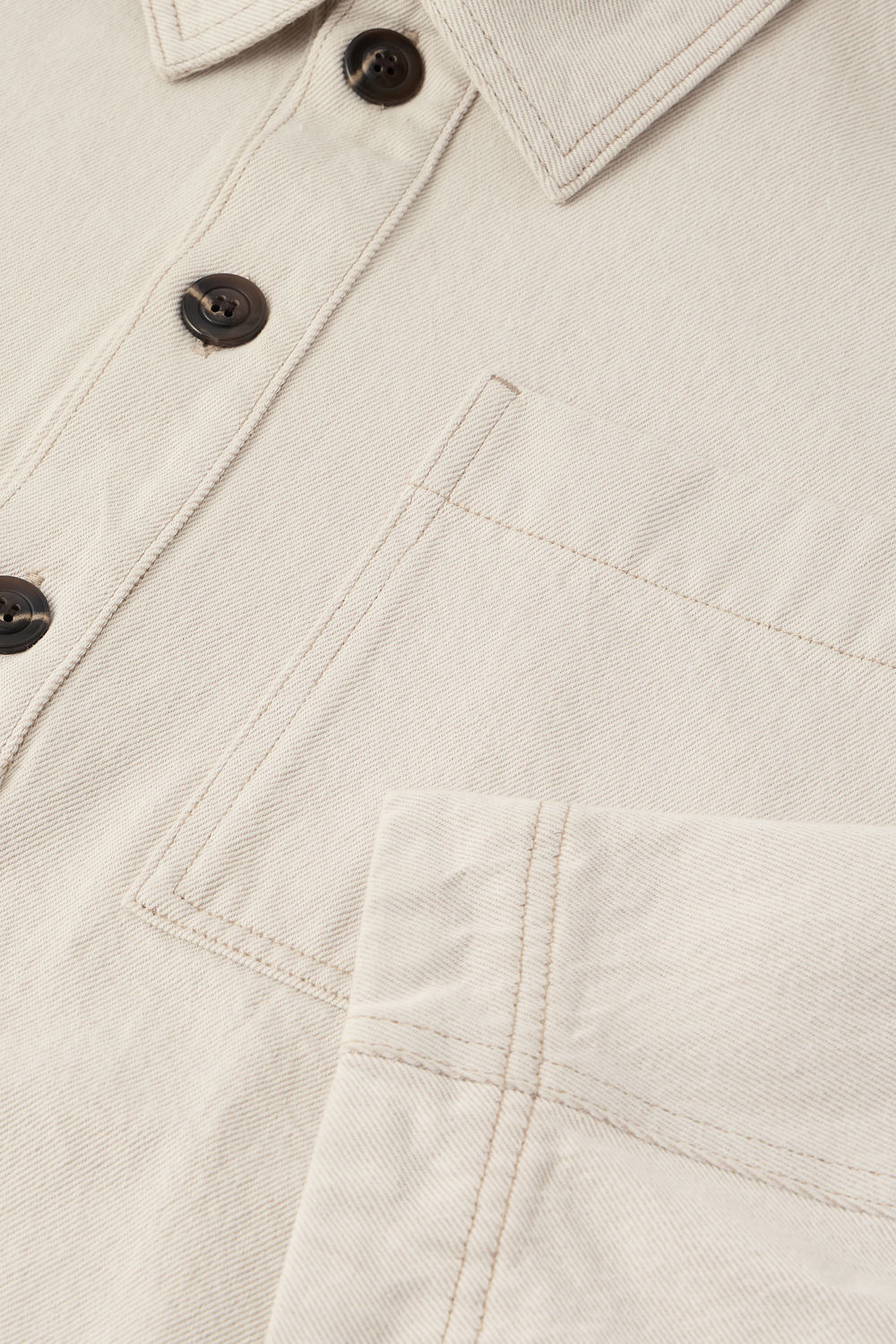 Chemise ample en denim