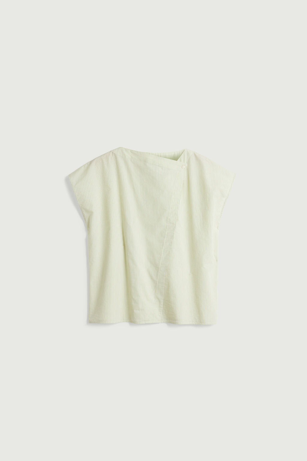 Blouse sans manches à rayures