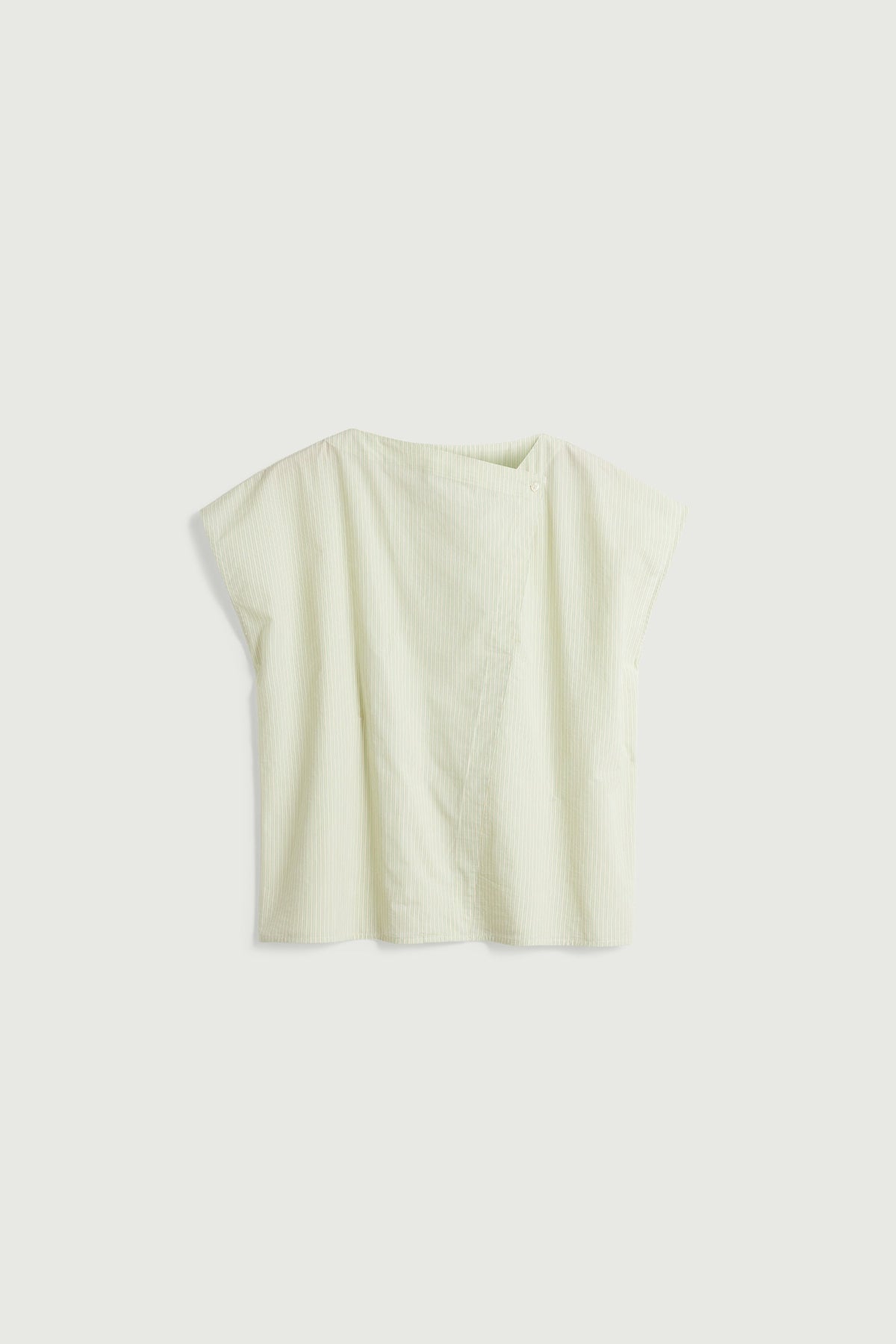 Blouse sans manches à rayures