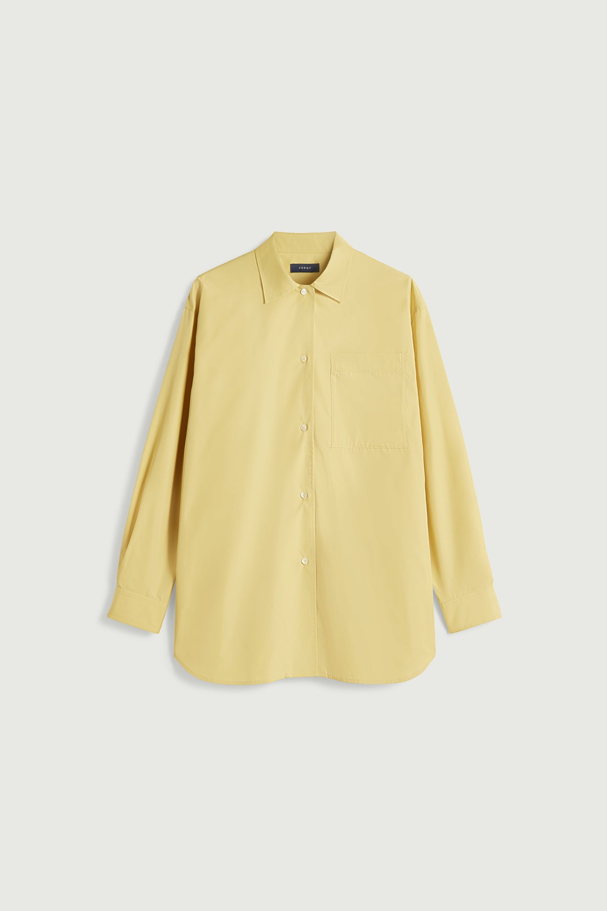 Chemise oversize en taffetas