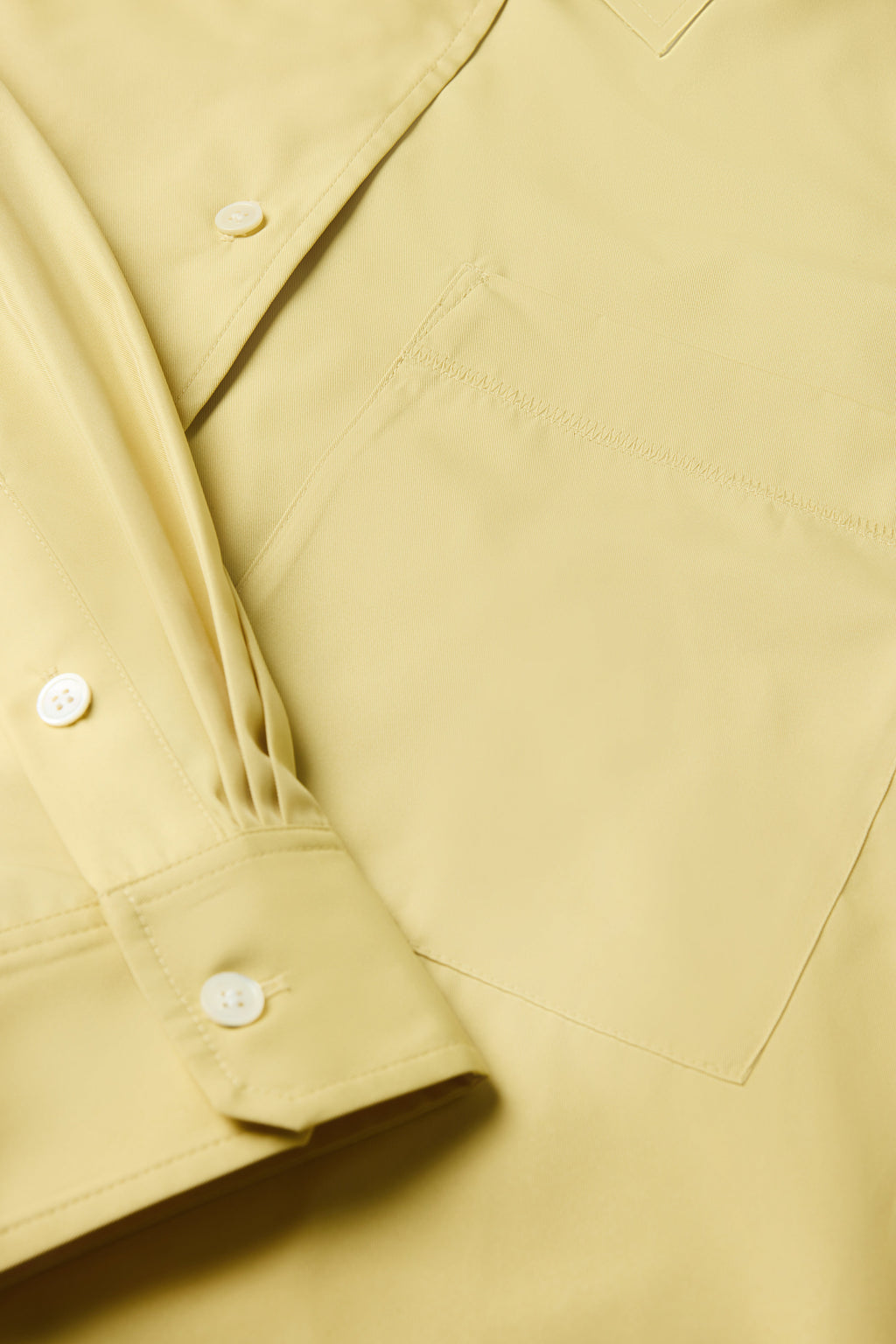 Chemise oversize en taffetas